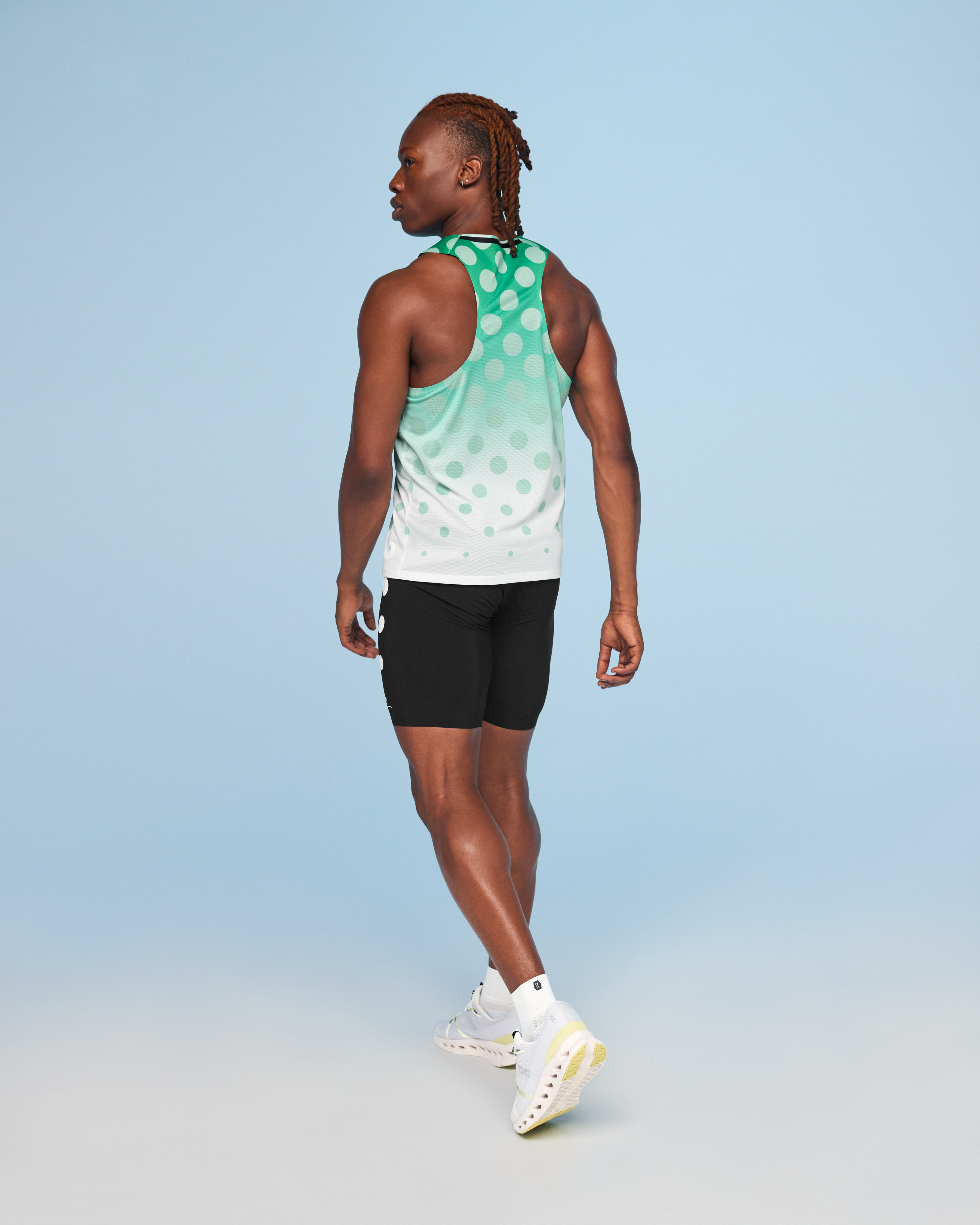 On Marathon Short Tight Distance Black Homme Shorts