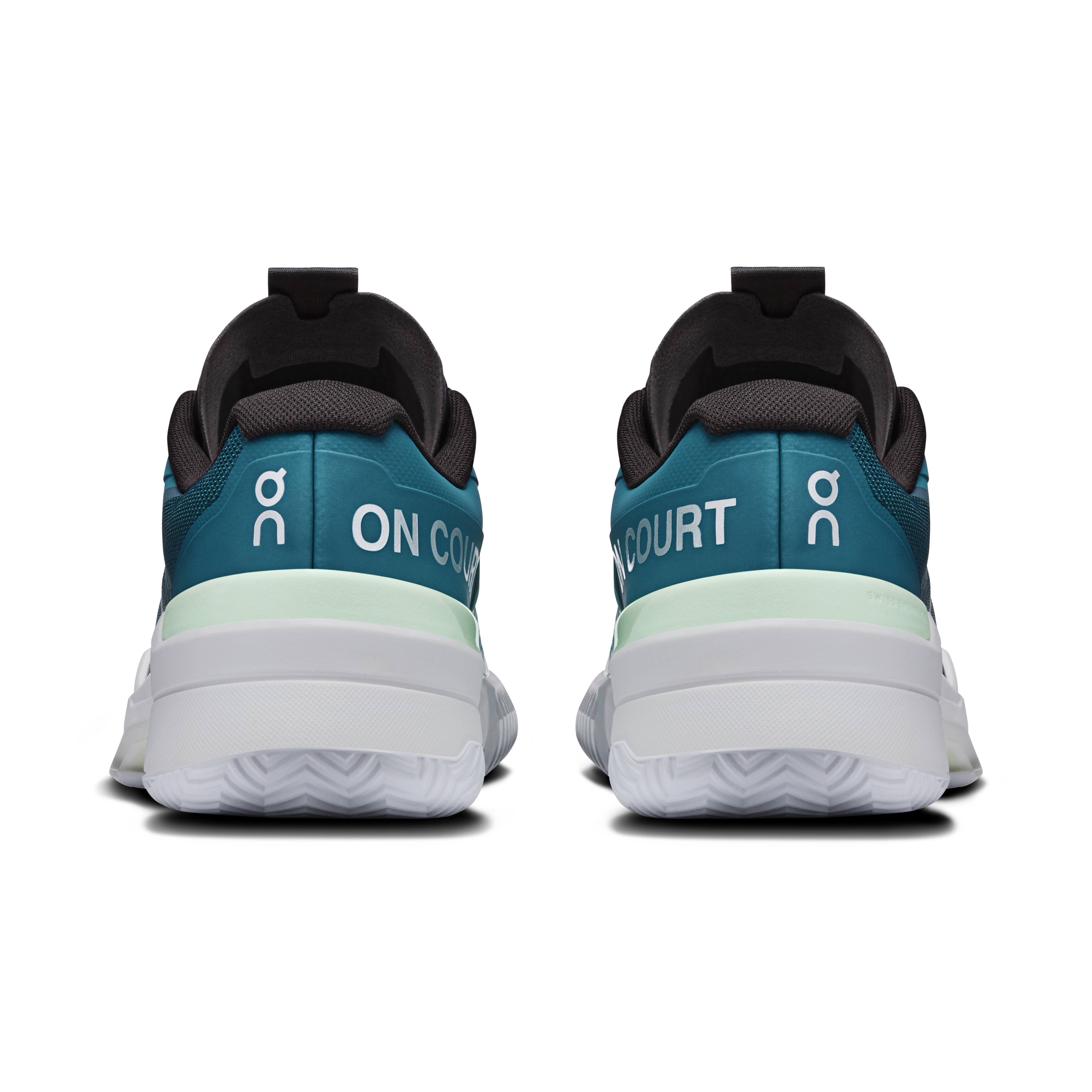 On THE ROGER Pro Fire Clay Storm & White Homme Tennis Chaussures