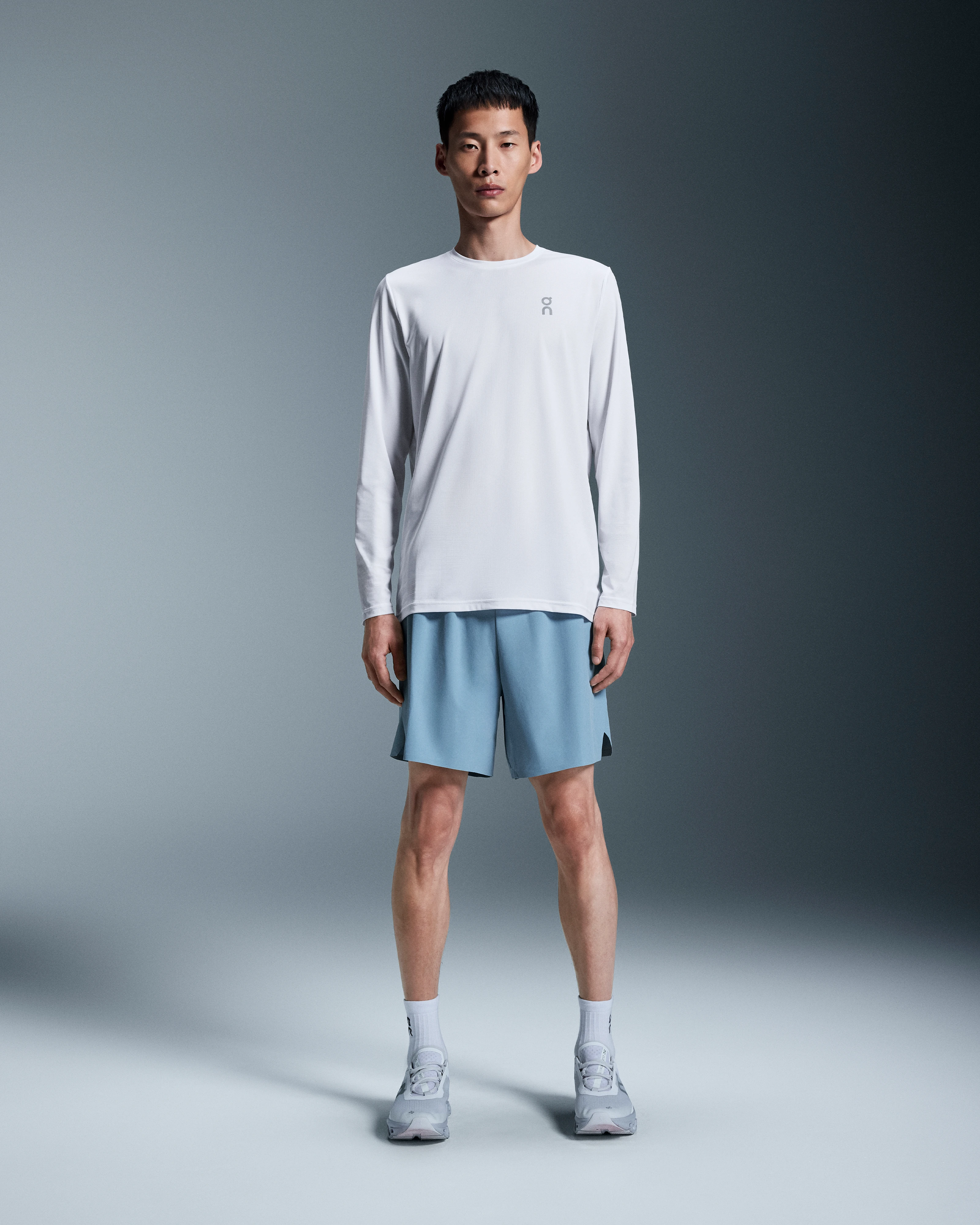 On Core Long-T White Homme Hauts et t-shirts