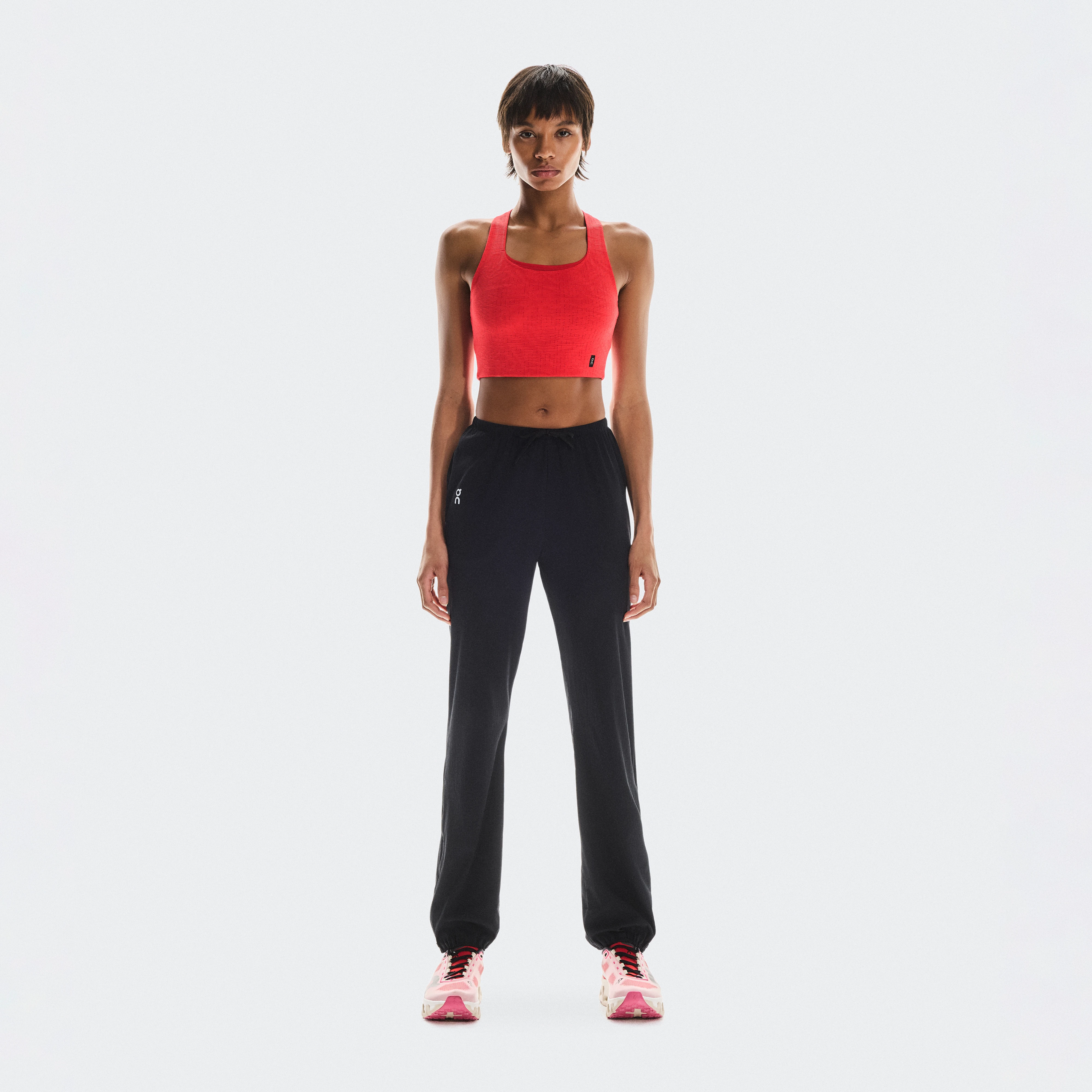 On Pace Pants Black Femme – Échauffement, léger, CleanCloud® Pantalons