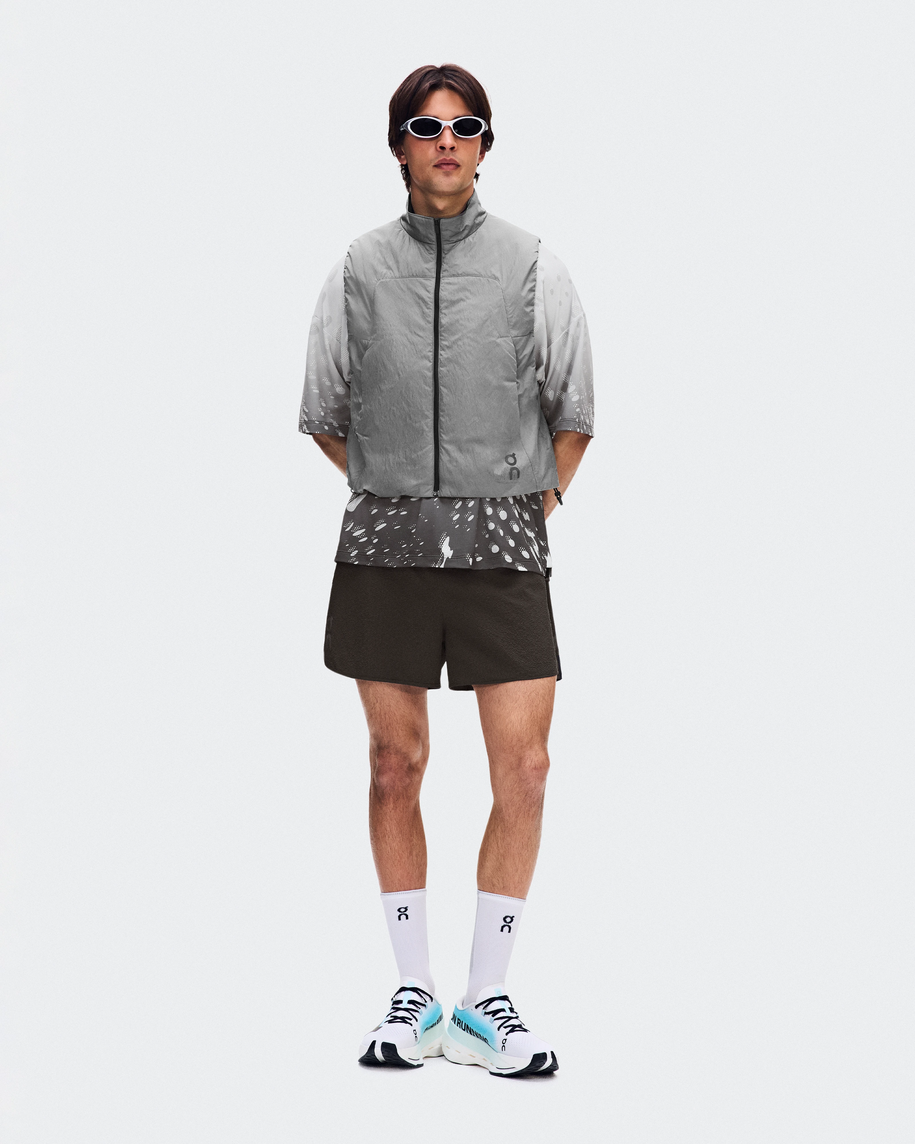 On Performance Volt Vest Glacier Homme Vestes