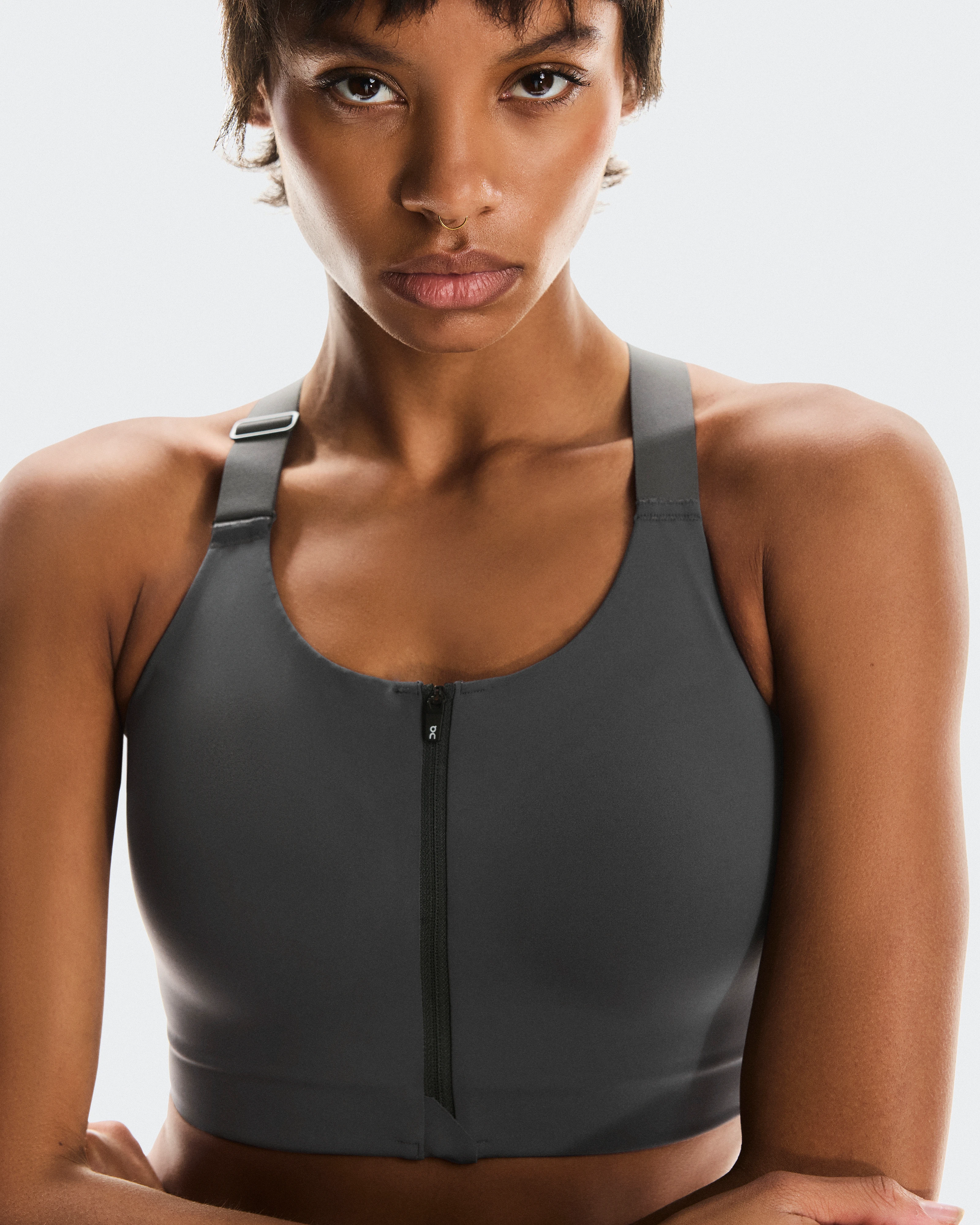 On Endurance Bra Zip Eclipse Femme Brassières