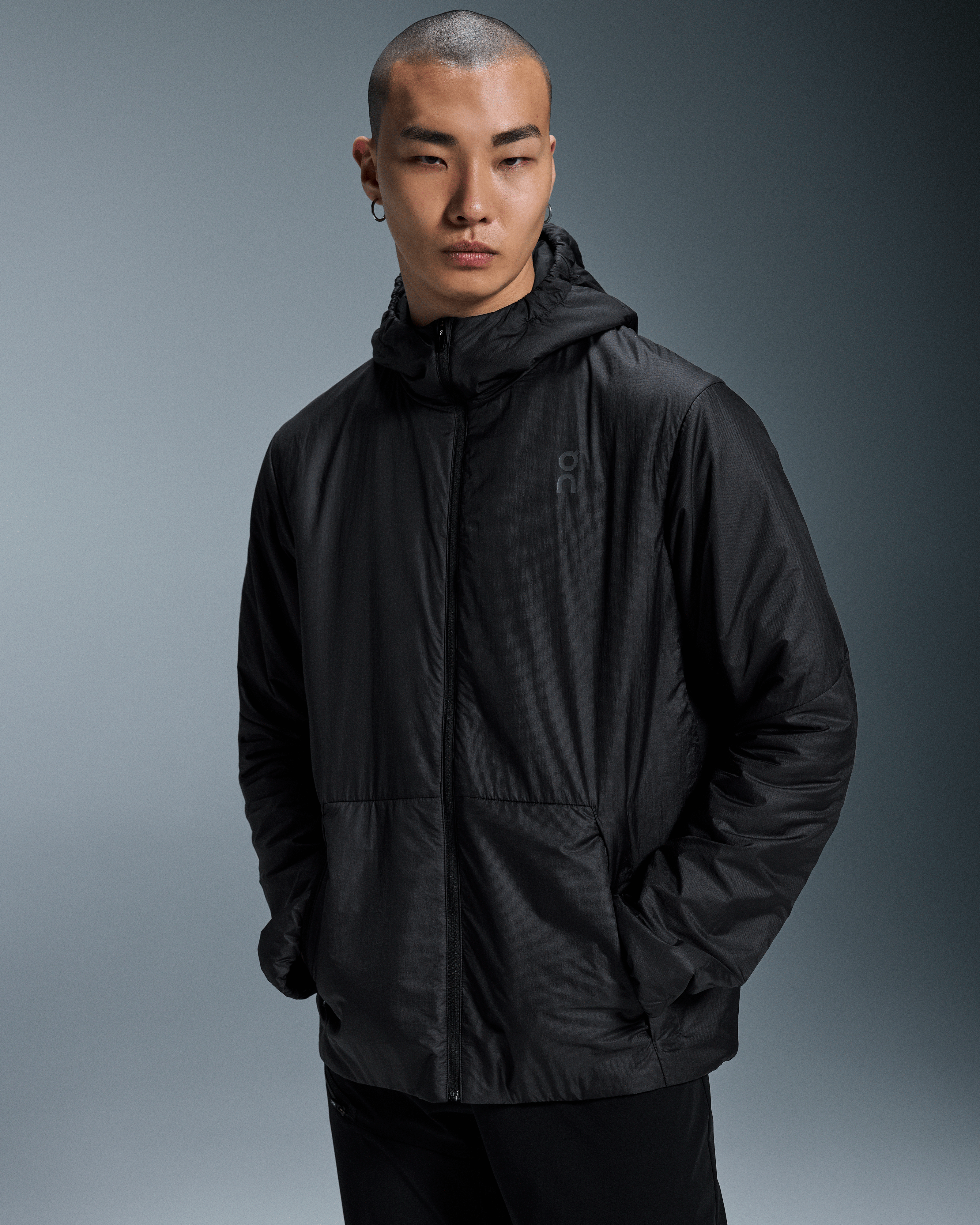 On Trek Jacket Insulated Black Homme Vestes