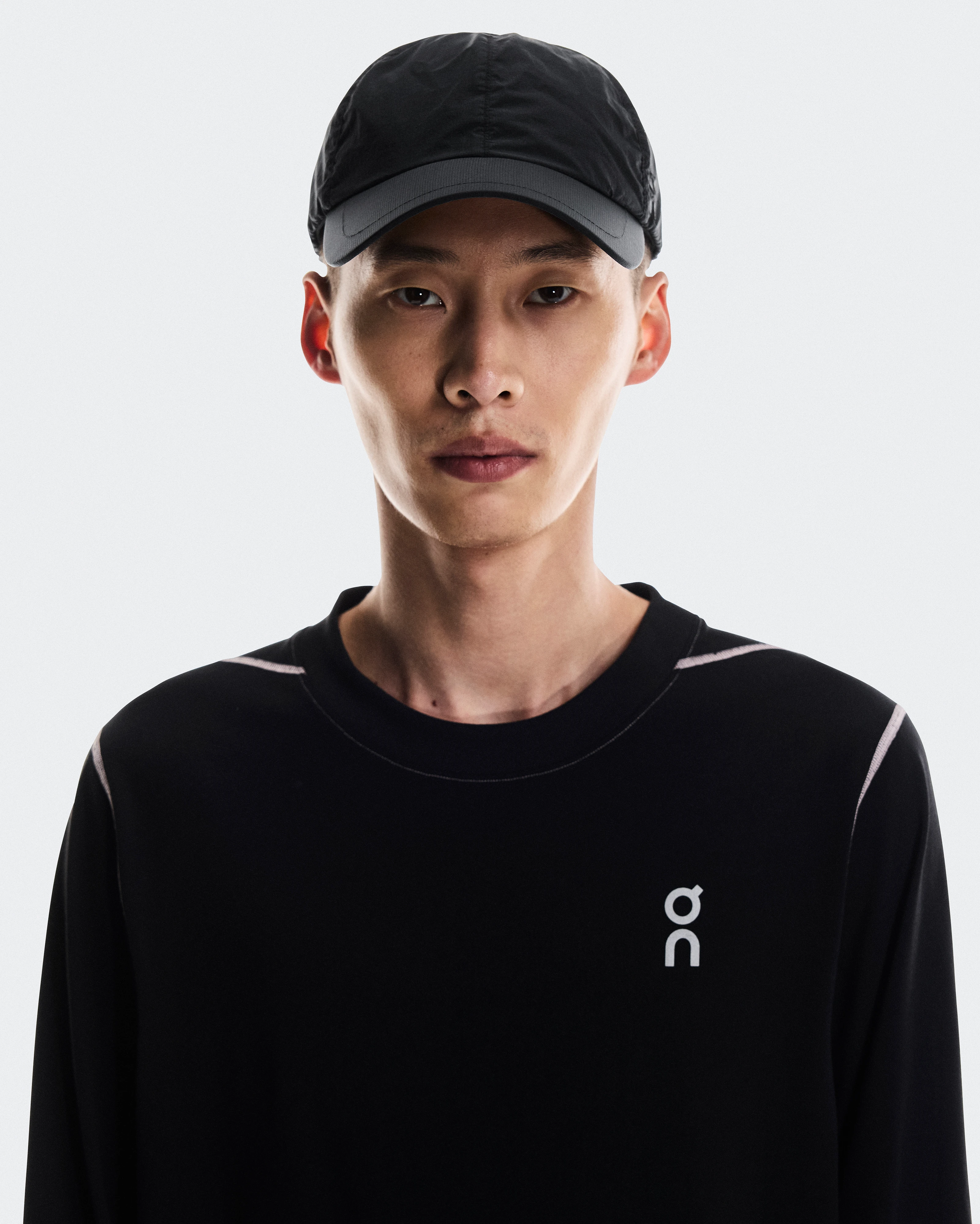 On On Cap Black Unisexe Chapeaux