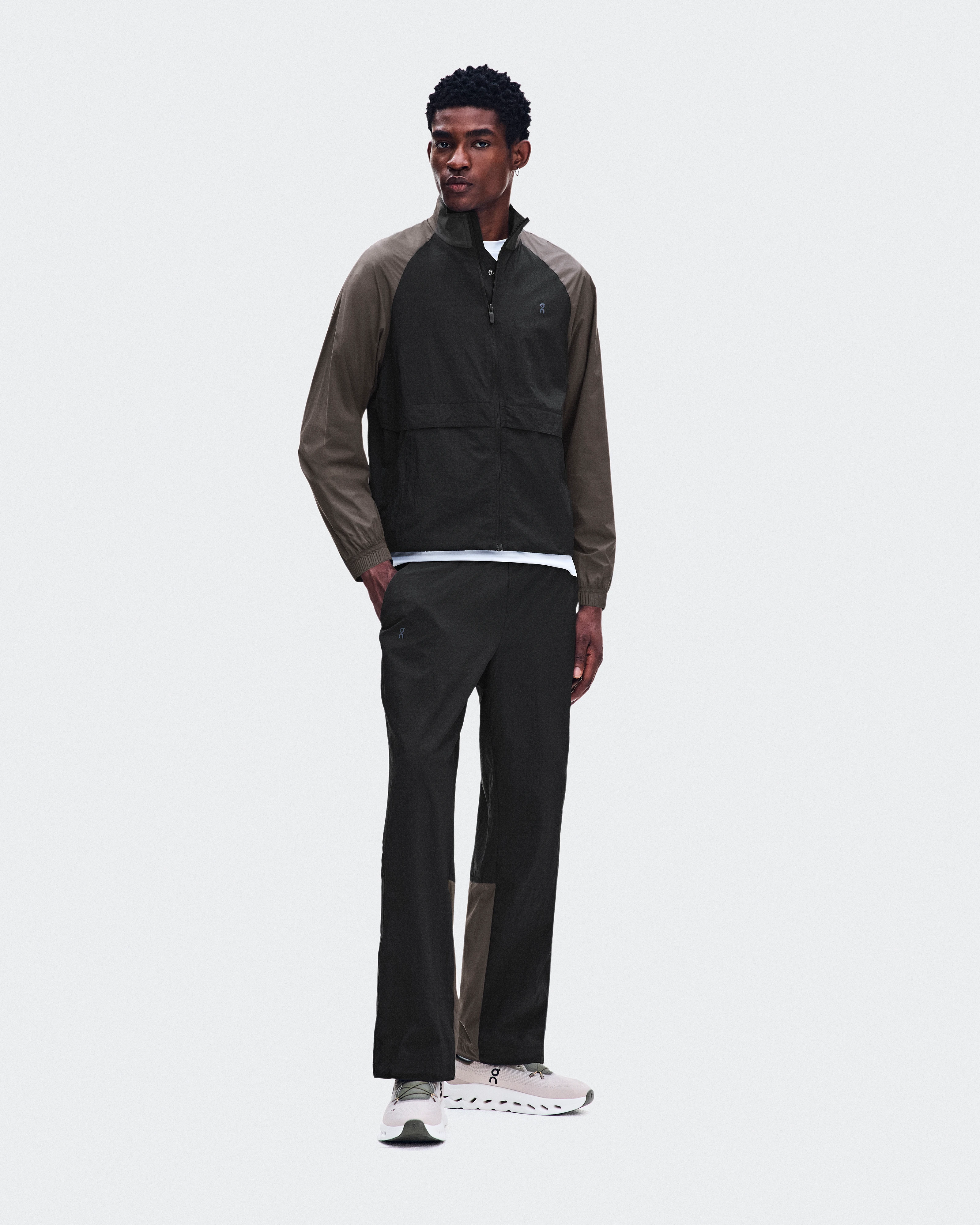 On All-Day Track Pants Black & Espresso Homme Pantalons