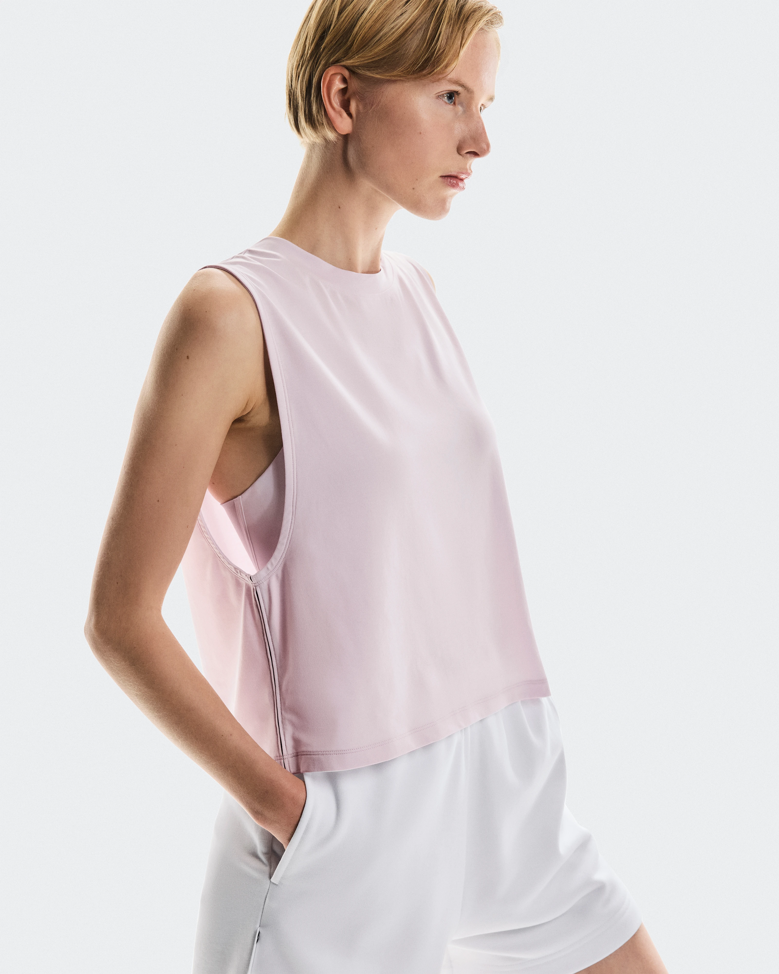 On Focus Crop Orchid Femme Hauts et t-shirts
