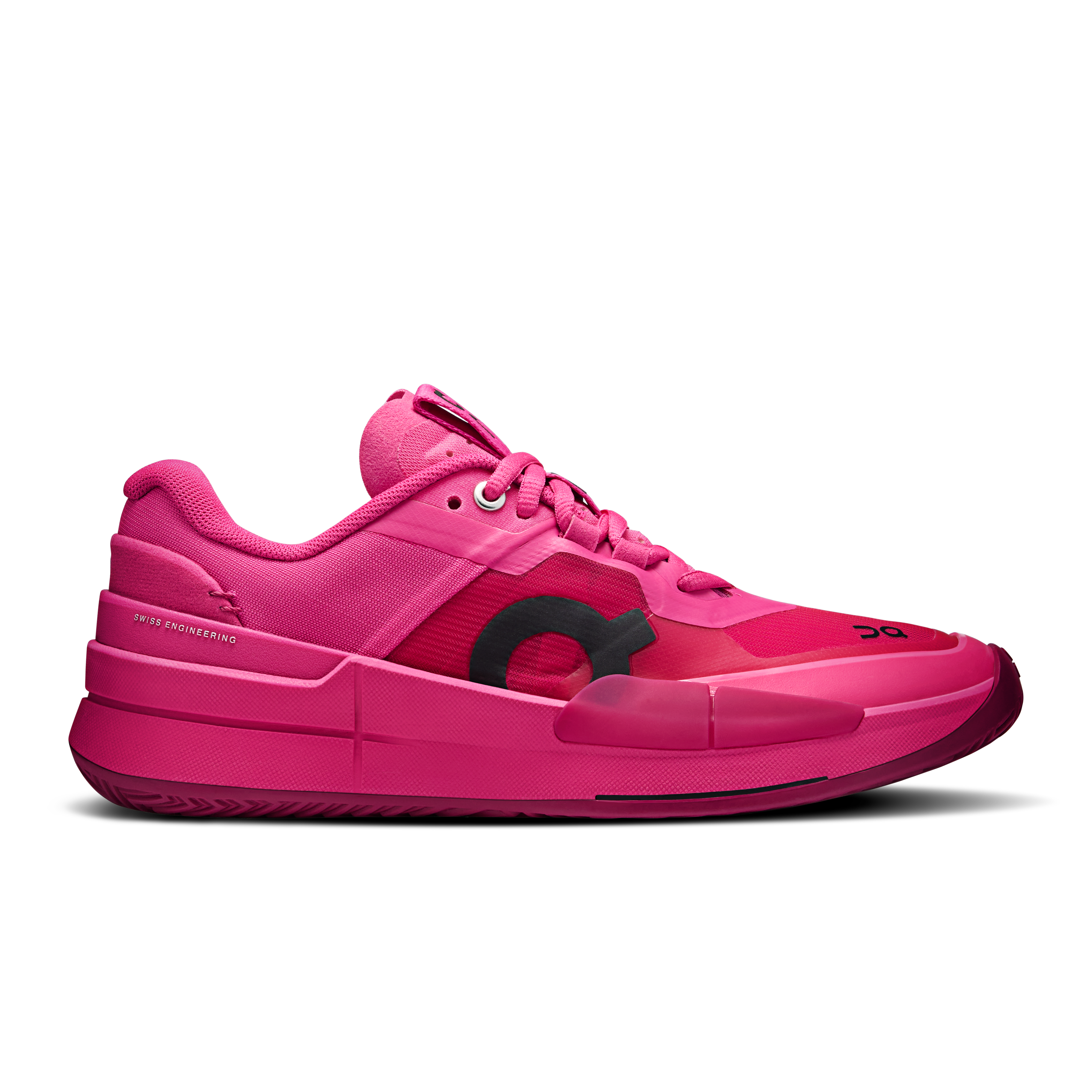 On THE ROGER Pro 2 Pink & Grenadine Femme – Performance, surface dure, compétition, entraînement Chaussures