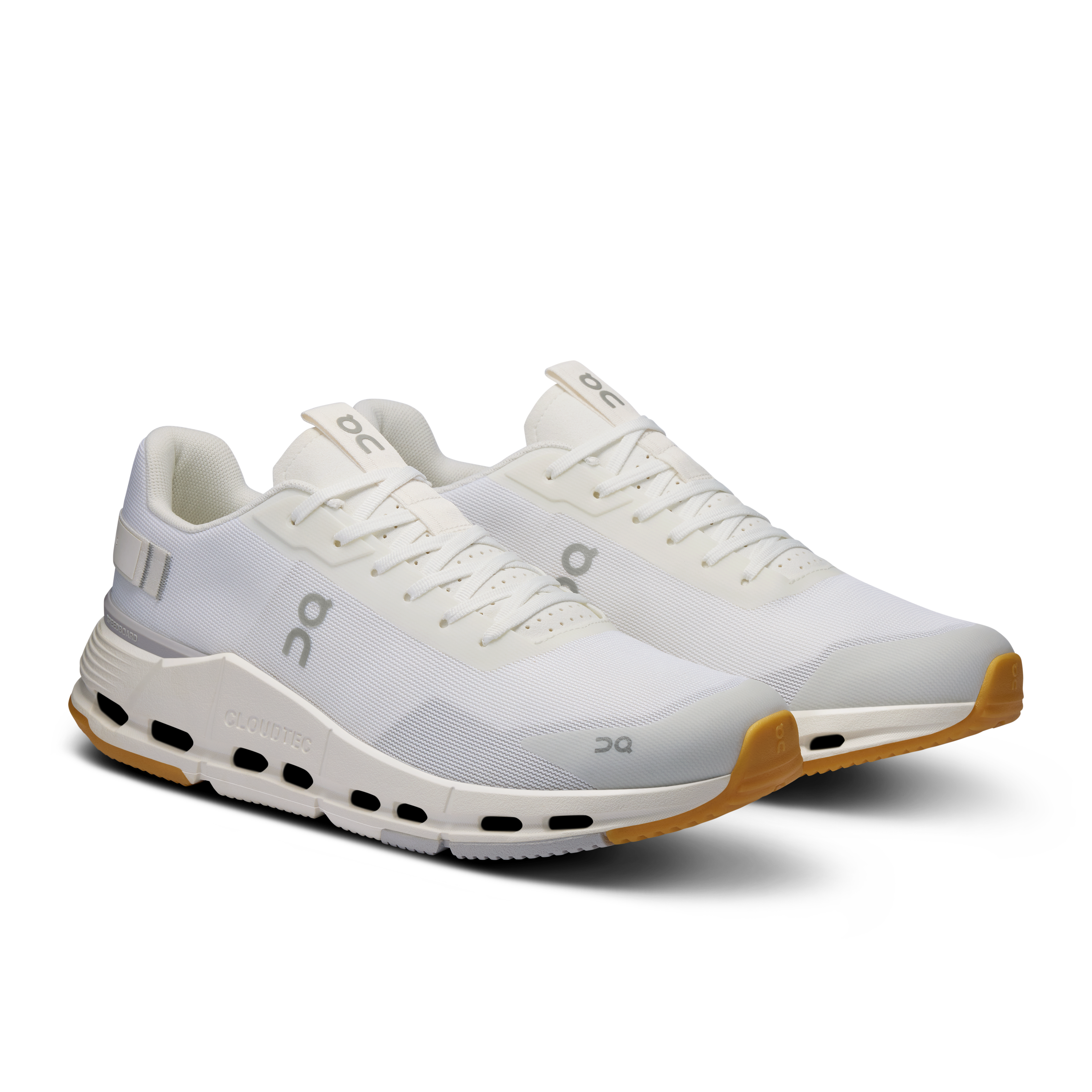 On Cloudnova Form 2 White & Ivory Homme Active Life Chaussures