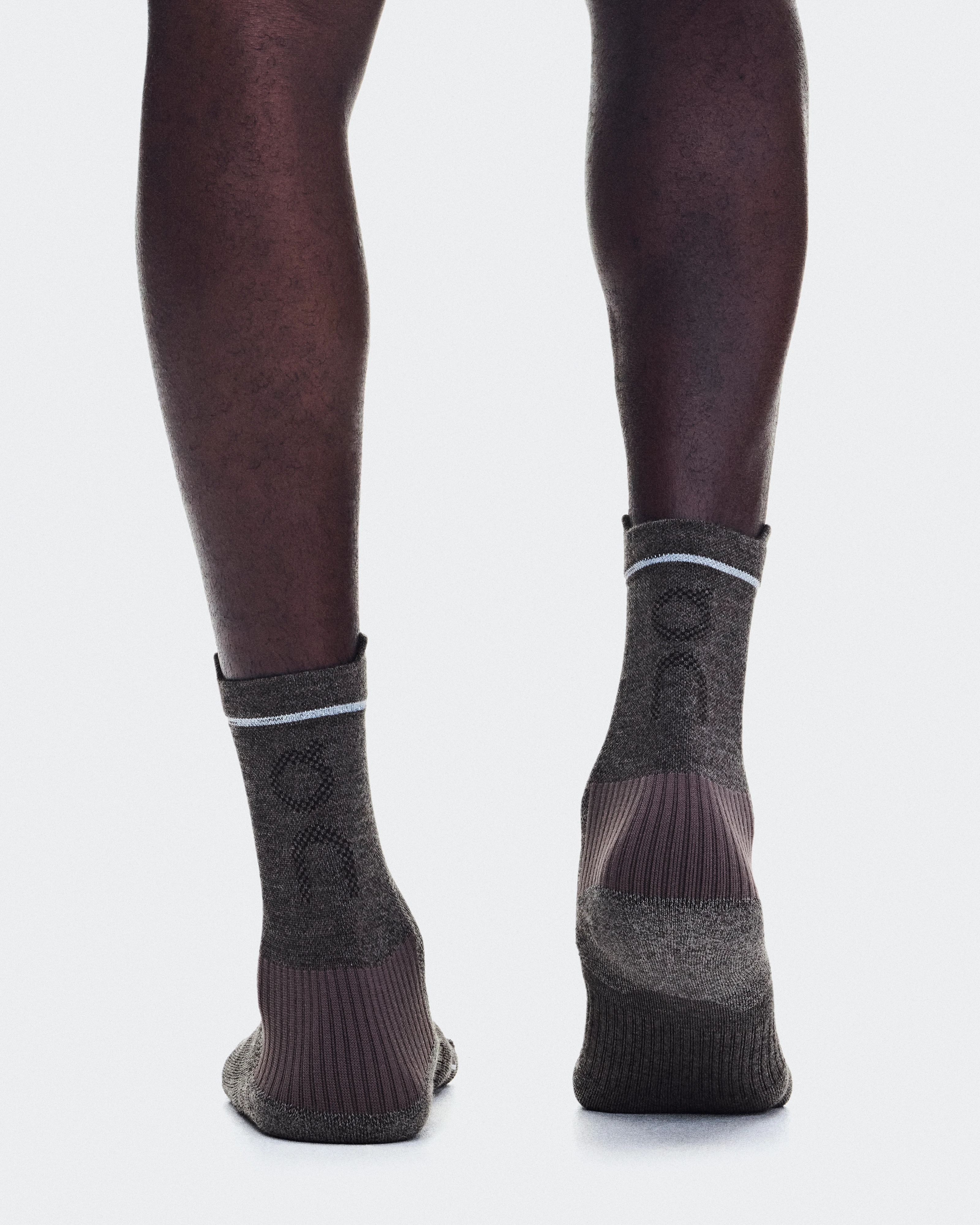 On Merino Ultra Sock Mulberry Unisexe Chaussettes