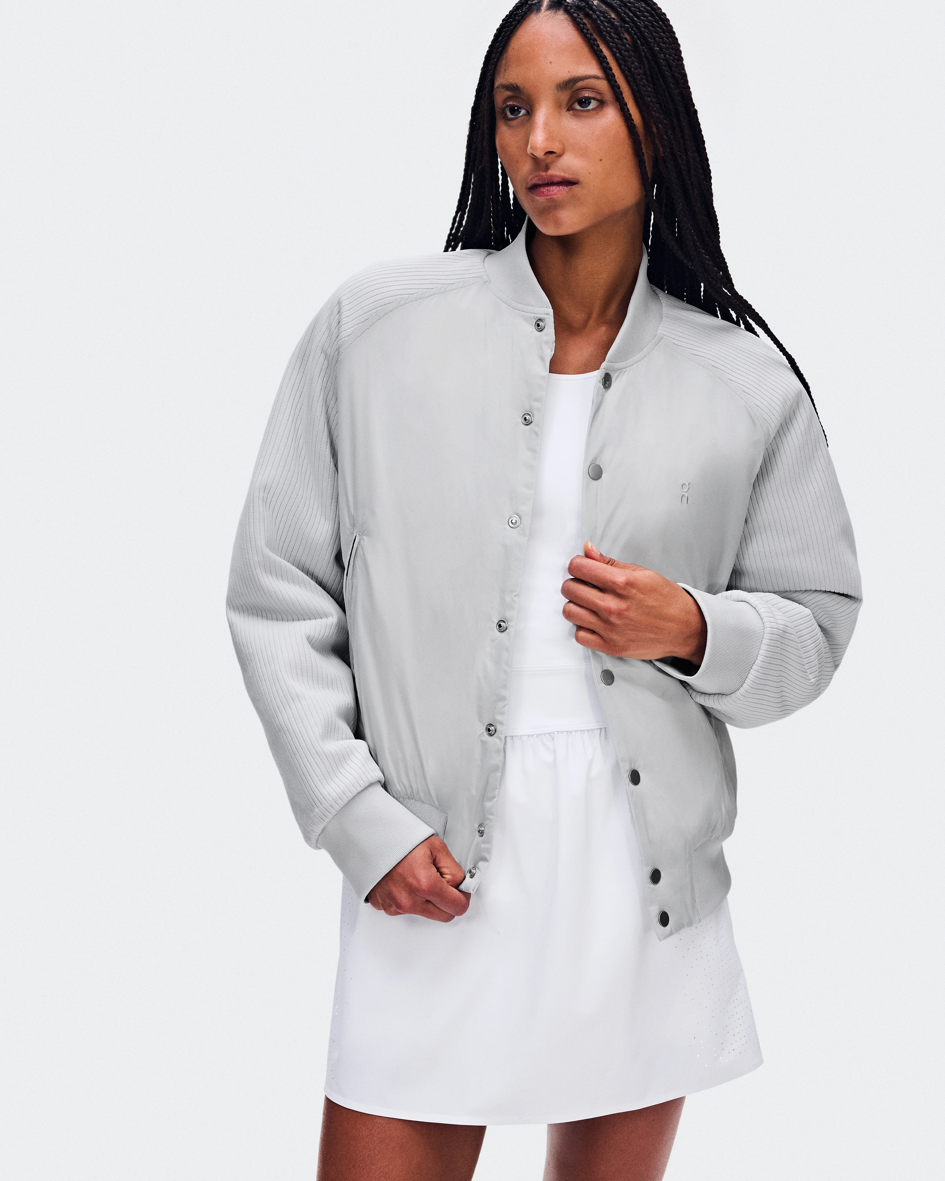 On Courtside Bomber Glacier Femme Active Life
