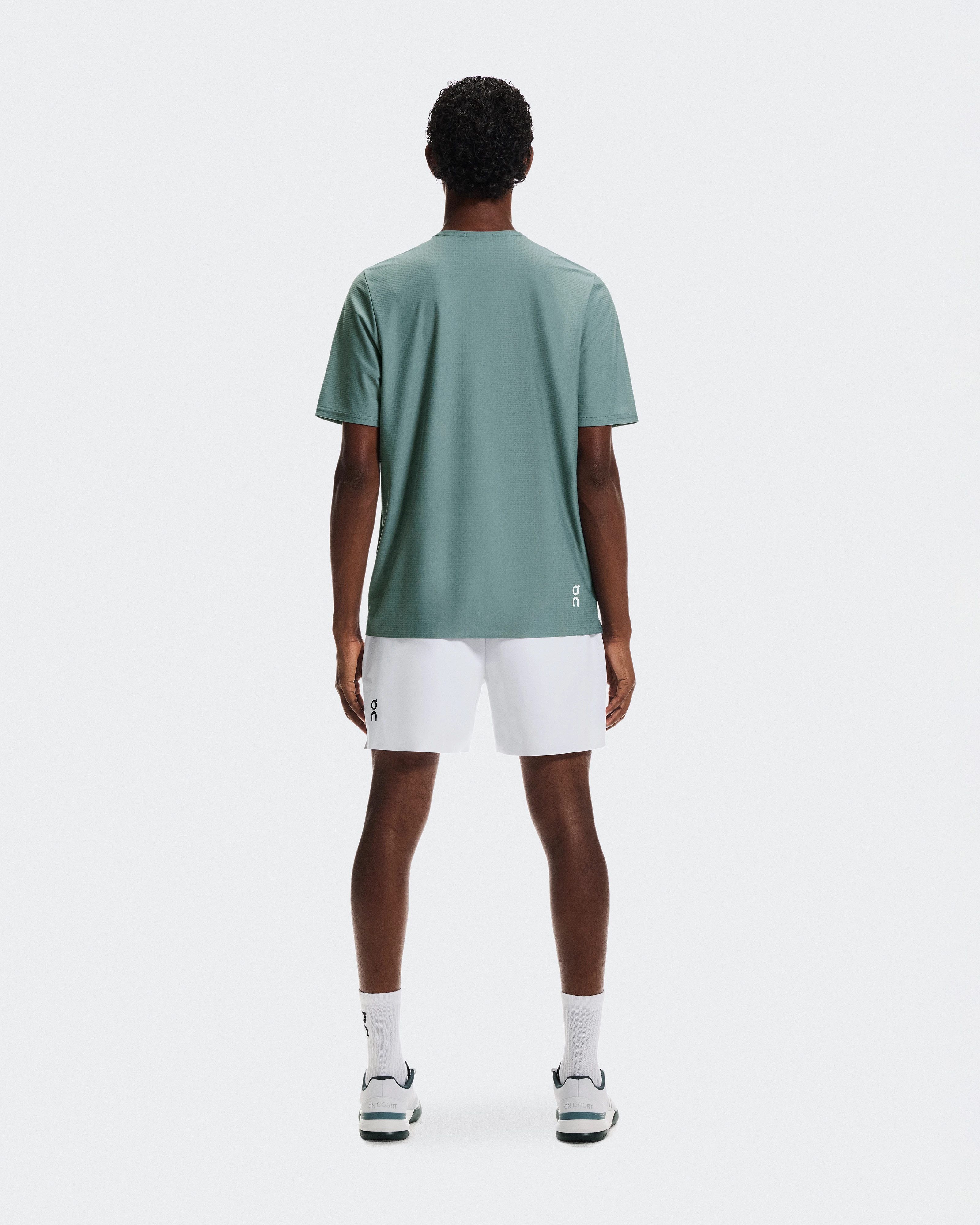 On 5" Court Shorts White Homme Shorts