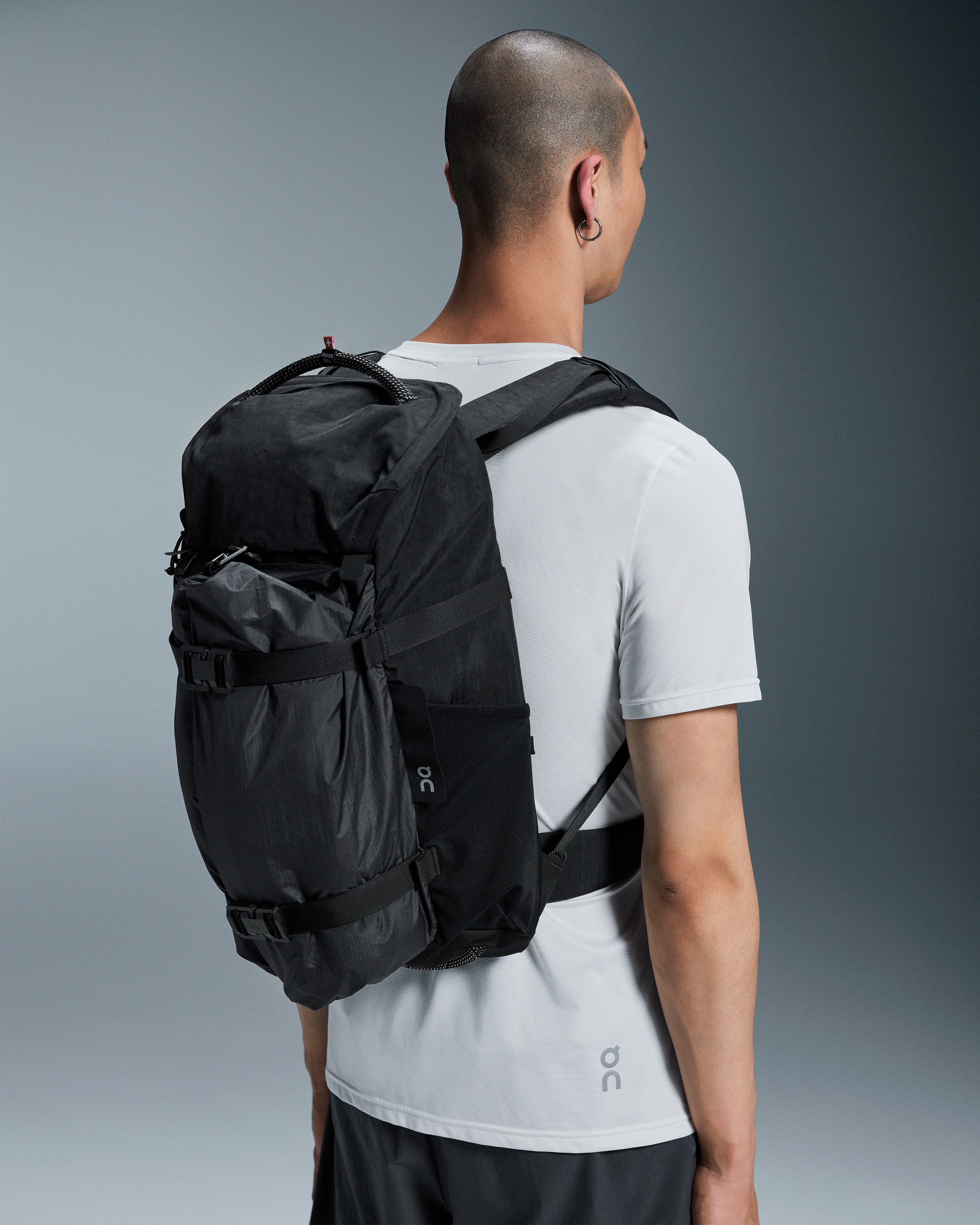 On Speed Pack 24L Elite Black & Magnet Unisexe Sacs