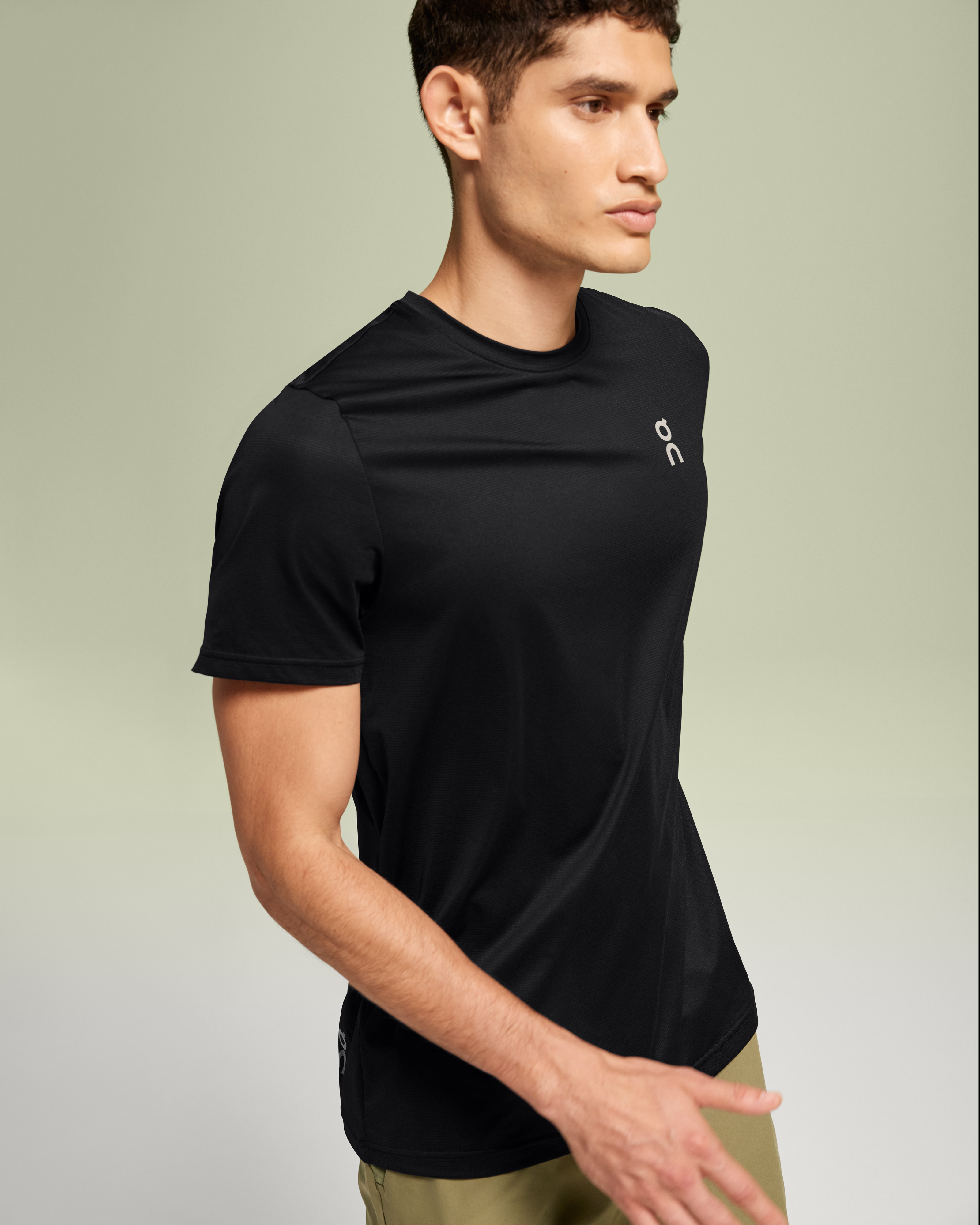 On Core-T Black Homme Hauts et t-shirts