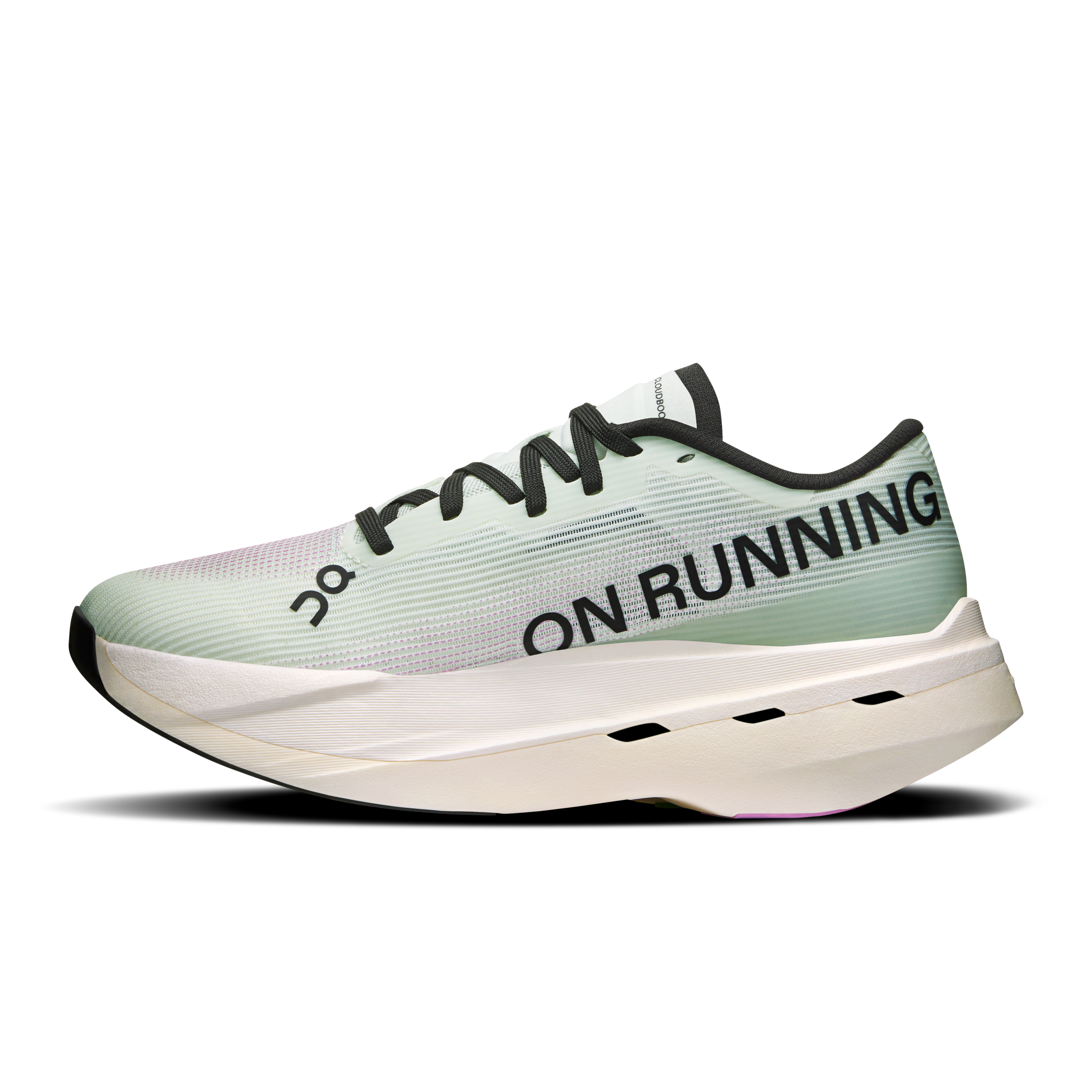 On Cloudboom Volt Iceberg & Sakura Femme Running sur route Chaussures
