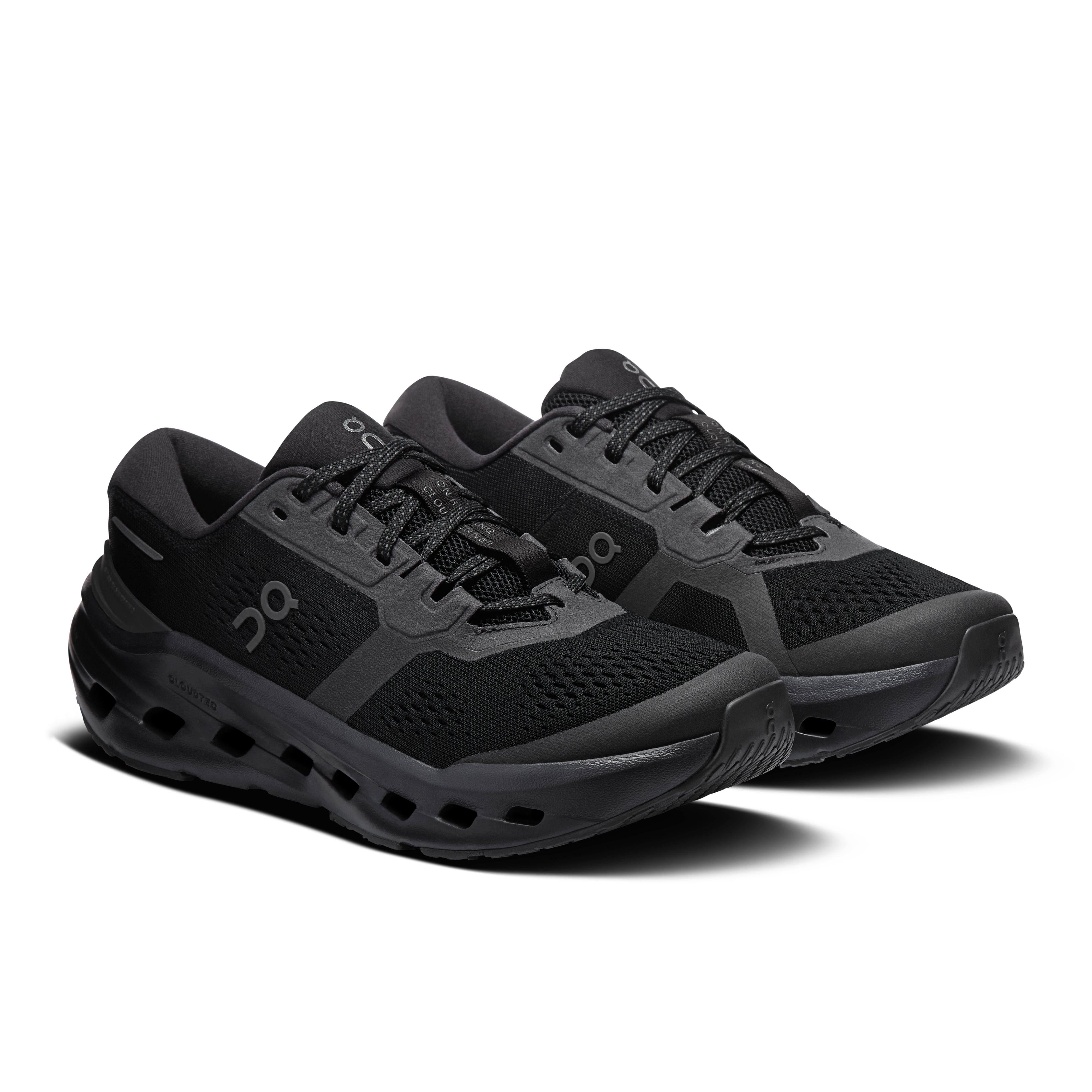 On Cloudrunner 3 Black & Black Femme Running sur route Chaussures