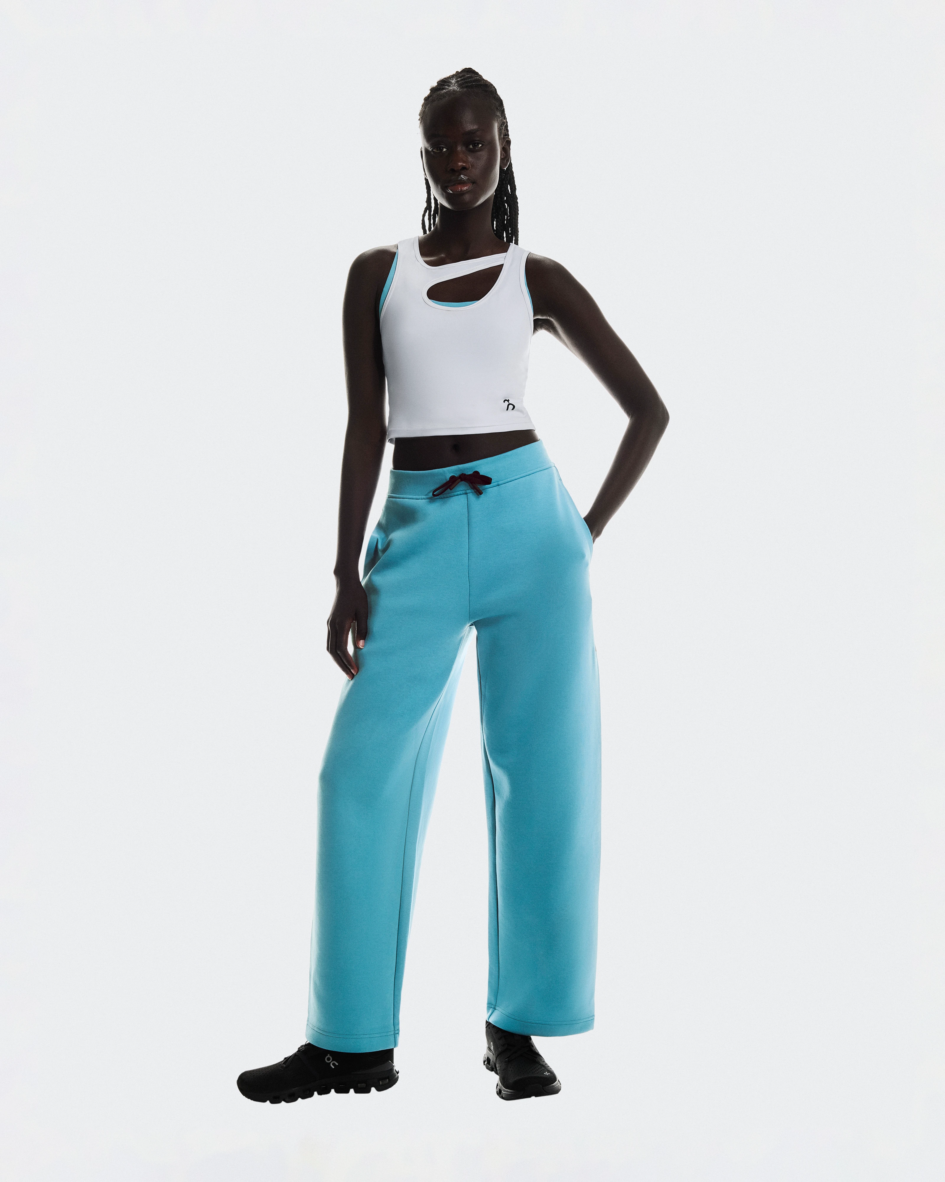 On Focus Tech Sweatpants Niagara Femme Pantalons