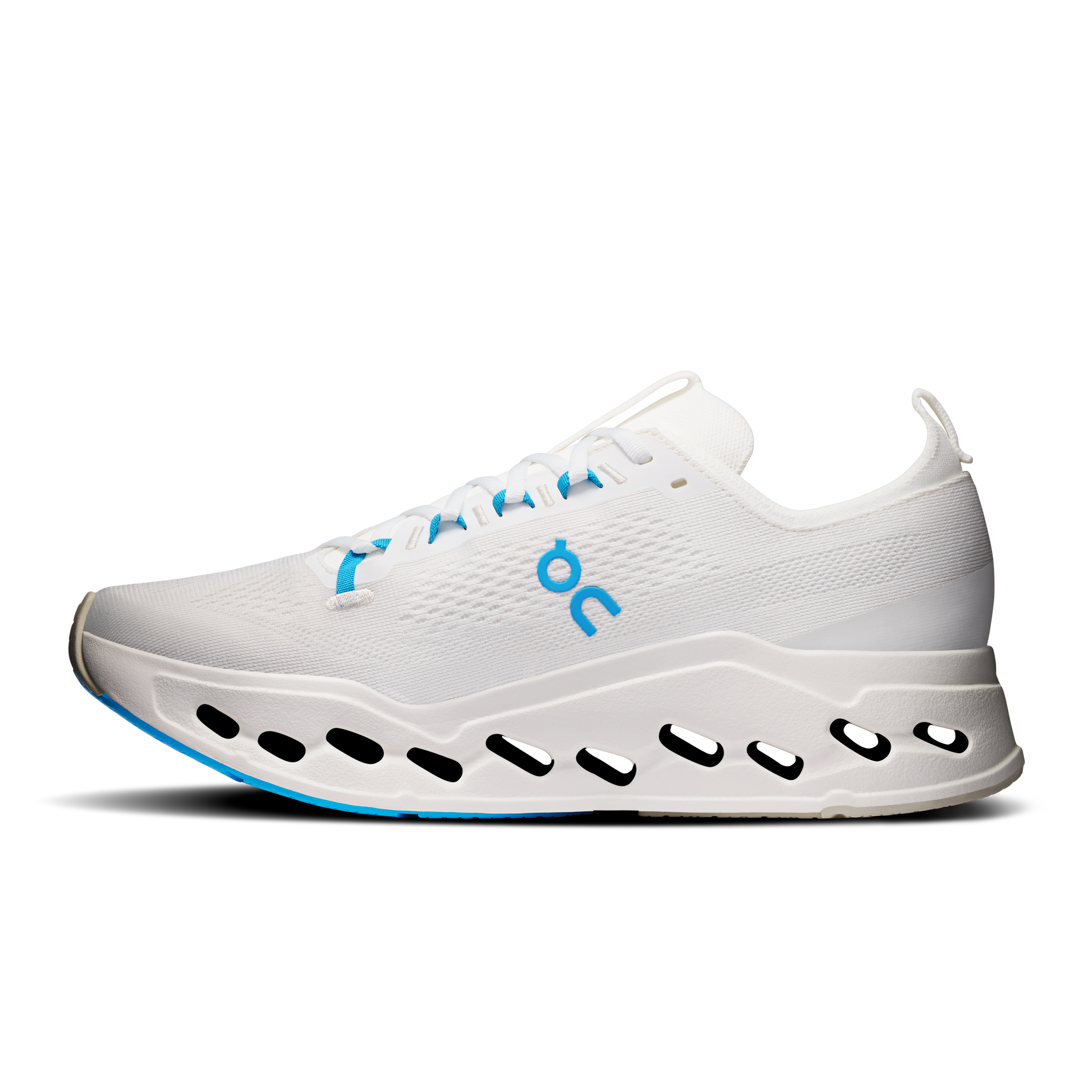 On Cloudsurfer Max White & Ivory Homme – Sorties longues, foulées agréables Chaussures