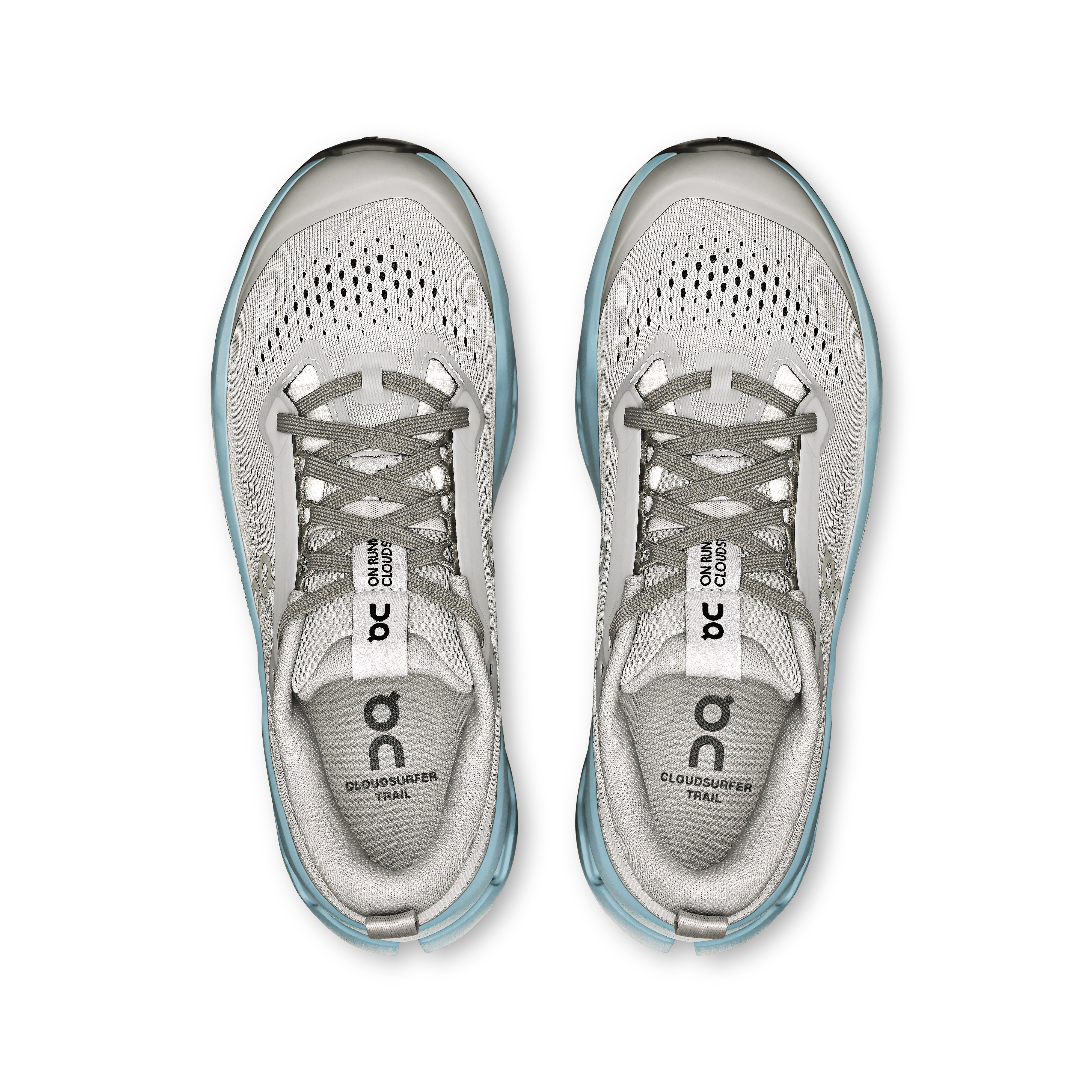 On Cloudsurfer Trail 2 Glacier & Dust Femme Running de trail Chaussures