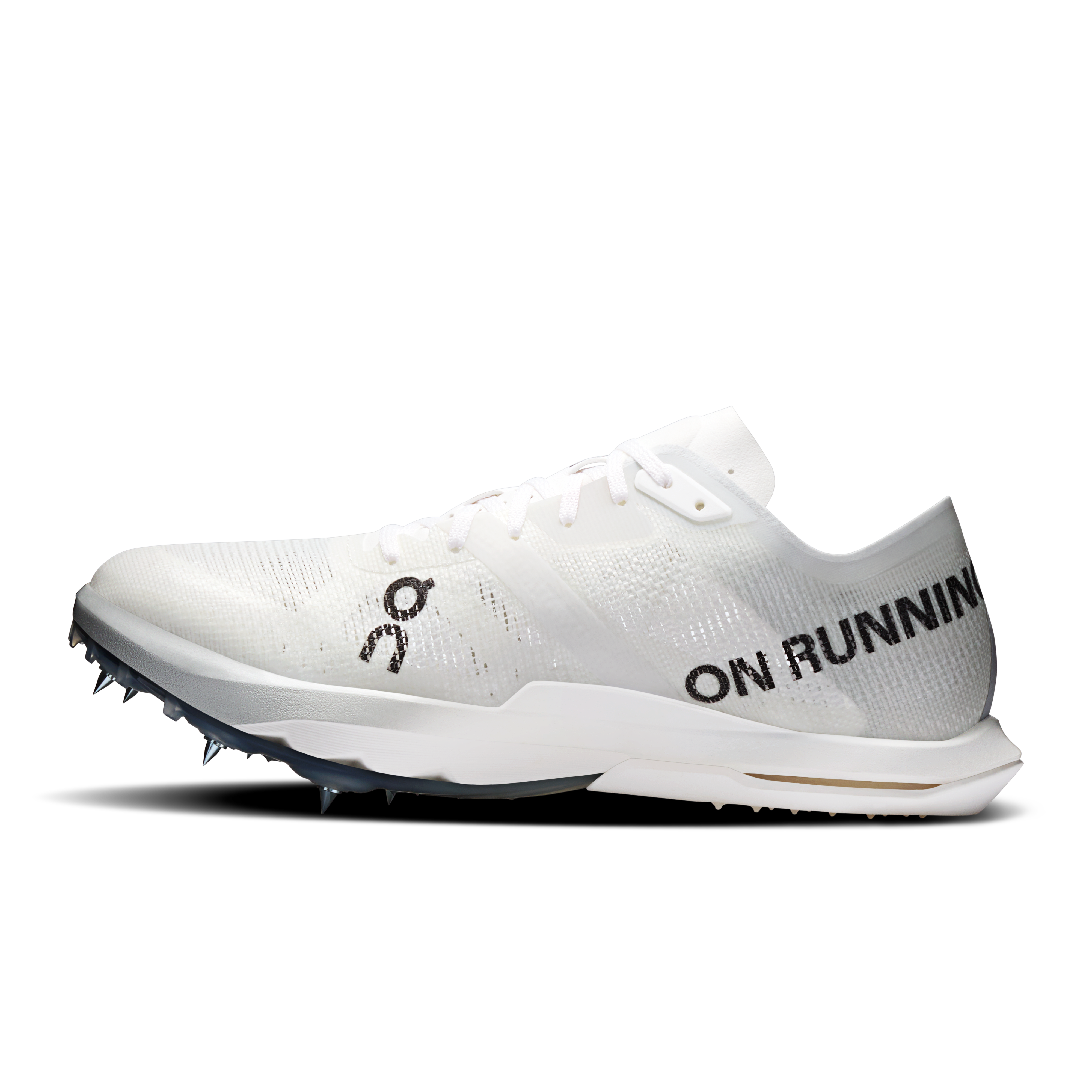 On Cloudspike Citius 2 White & Frost Femme Athlétisme Chaussures