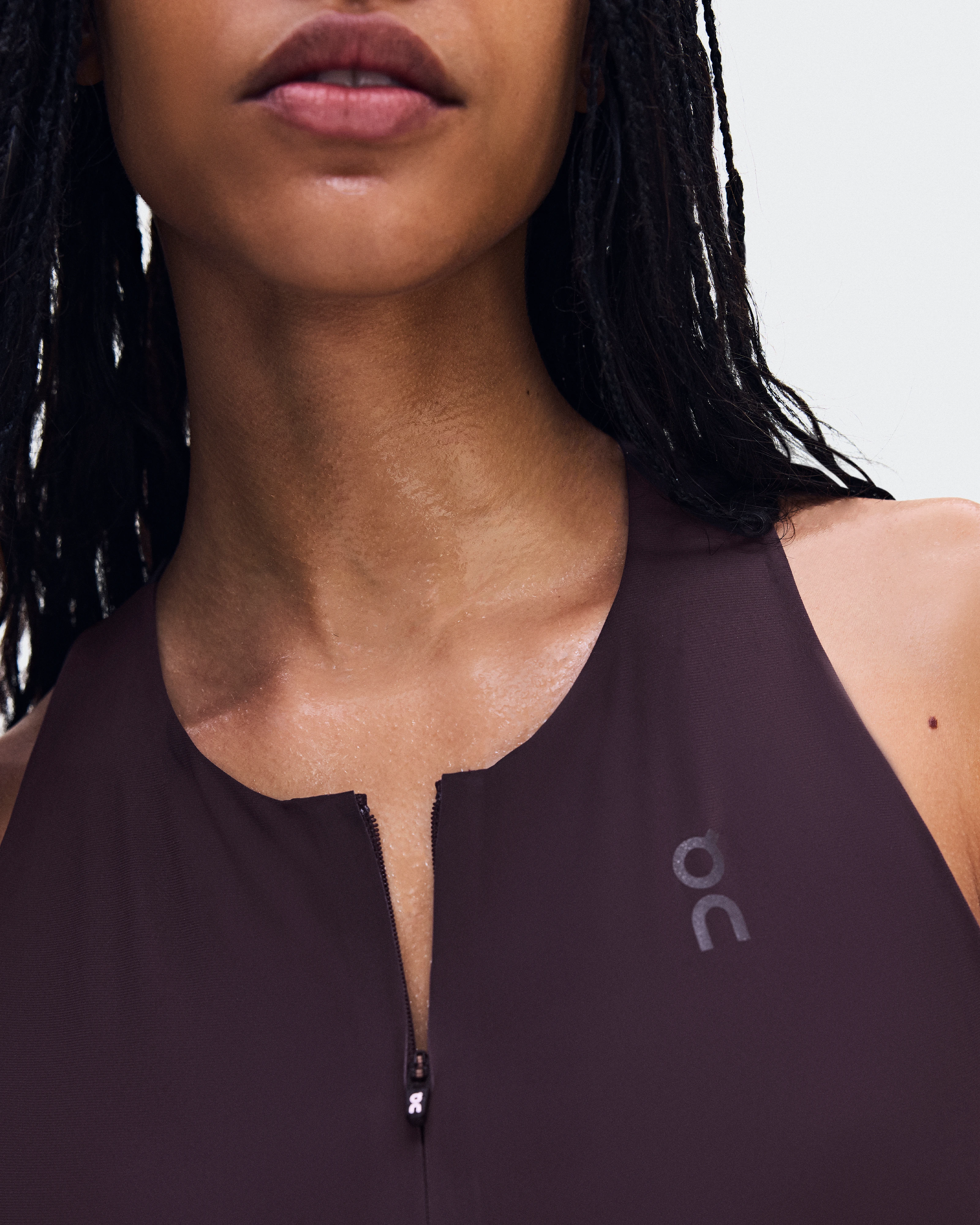 On Zero Crop Urchin Femme Hauts et t-shirts