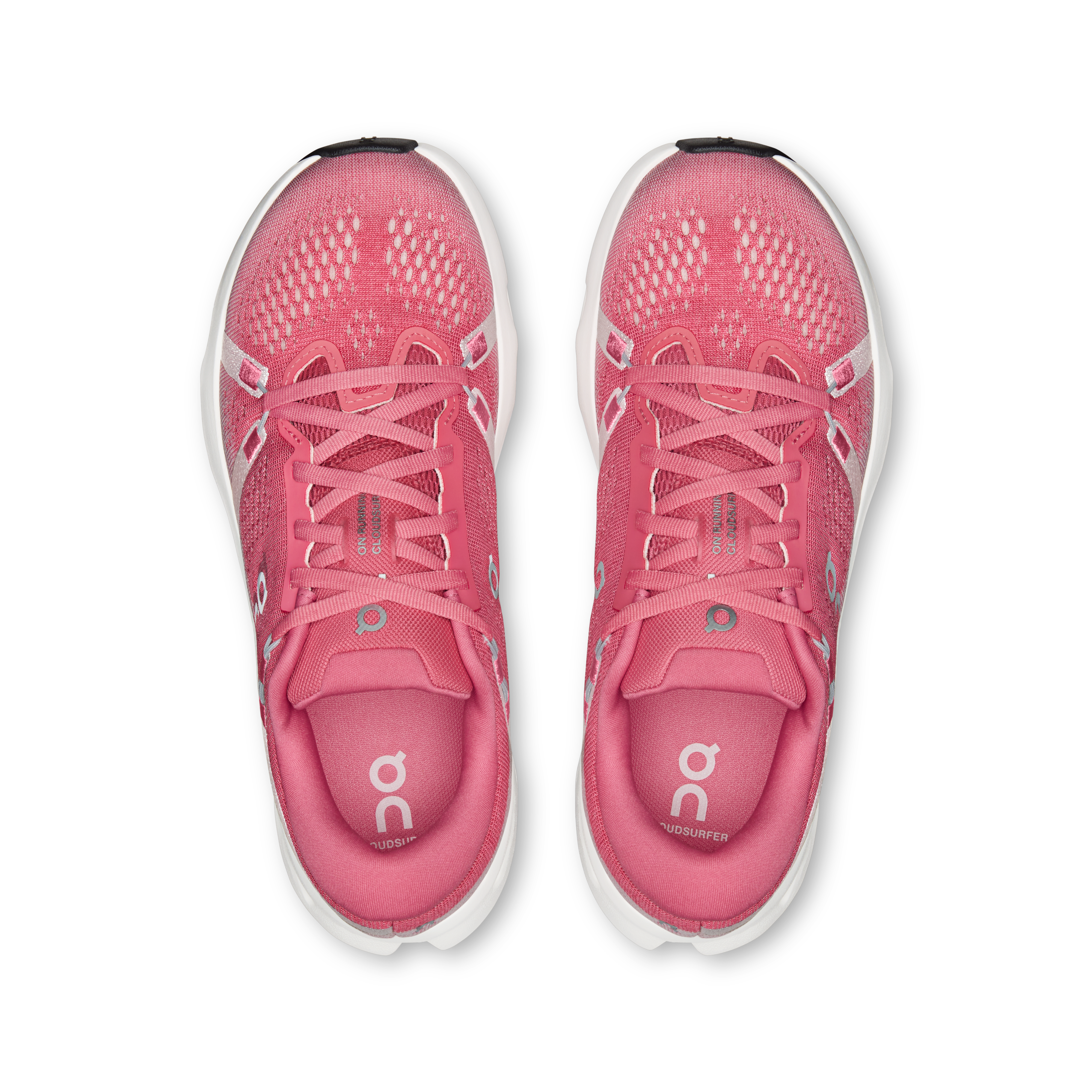 On Cloudsurfer 2 Camellia & Ivory Femme Running sur route Chaussures