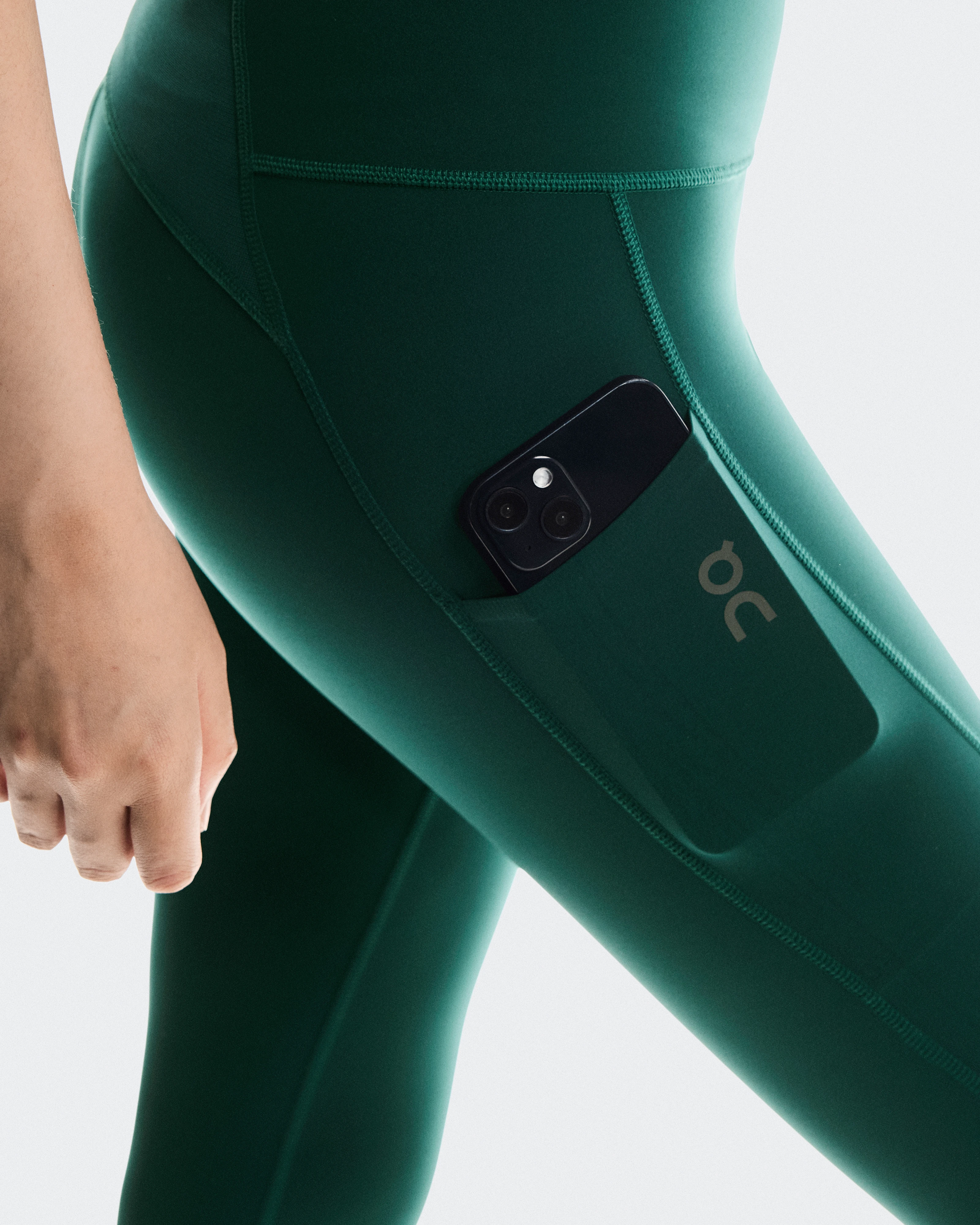 On Performance Tights 7/8 Spirulina Femme Leggings