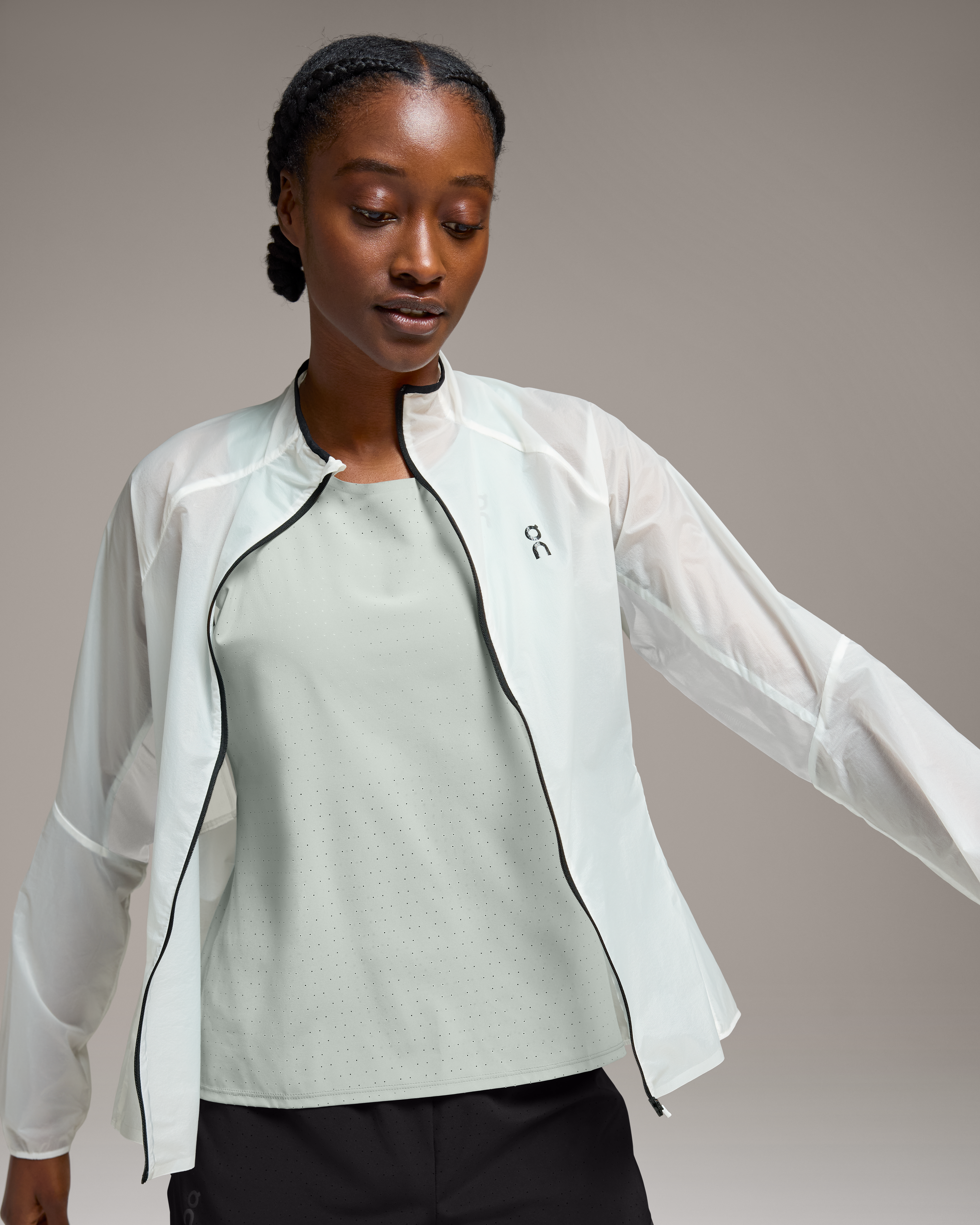 On Zero Jacket Undyed-White Femme Vestes