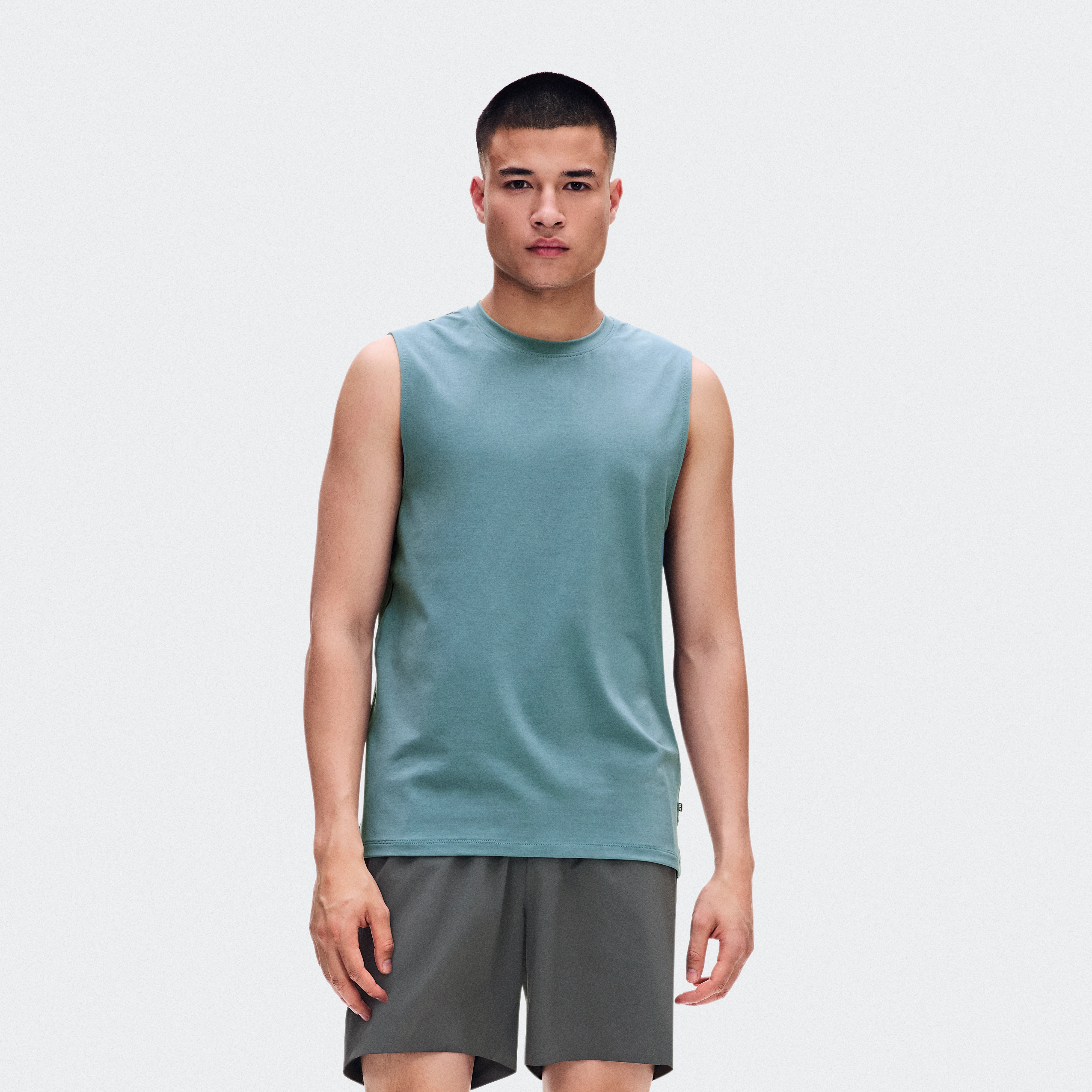 On Focus Tank Agave Homme – Effort léger, respirabilité, quotidien Hauts et t-shirts
