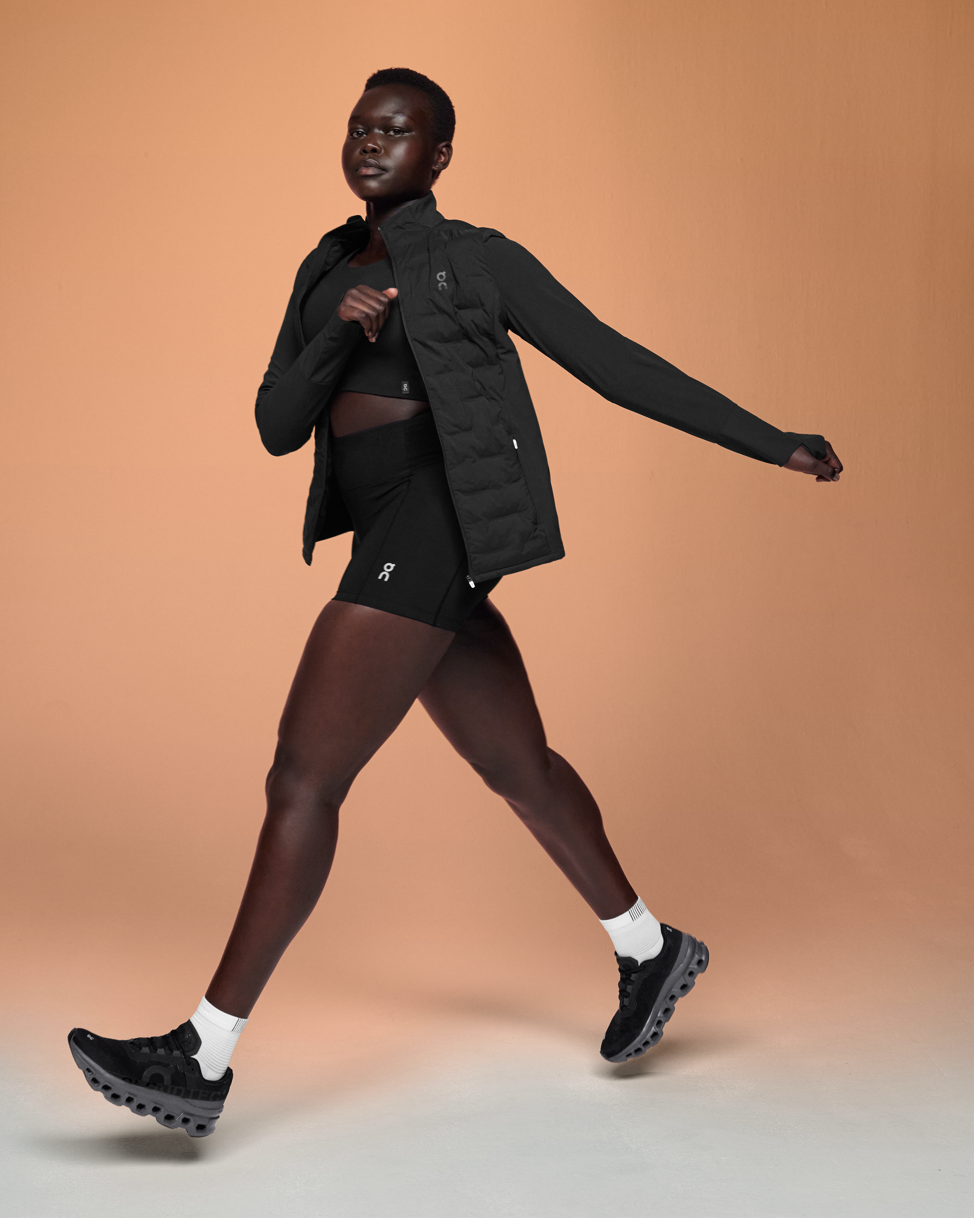 On Climate Jacket Black Femme Vestes
