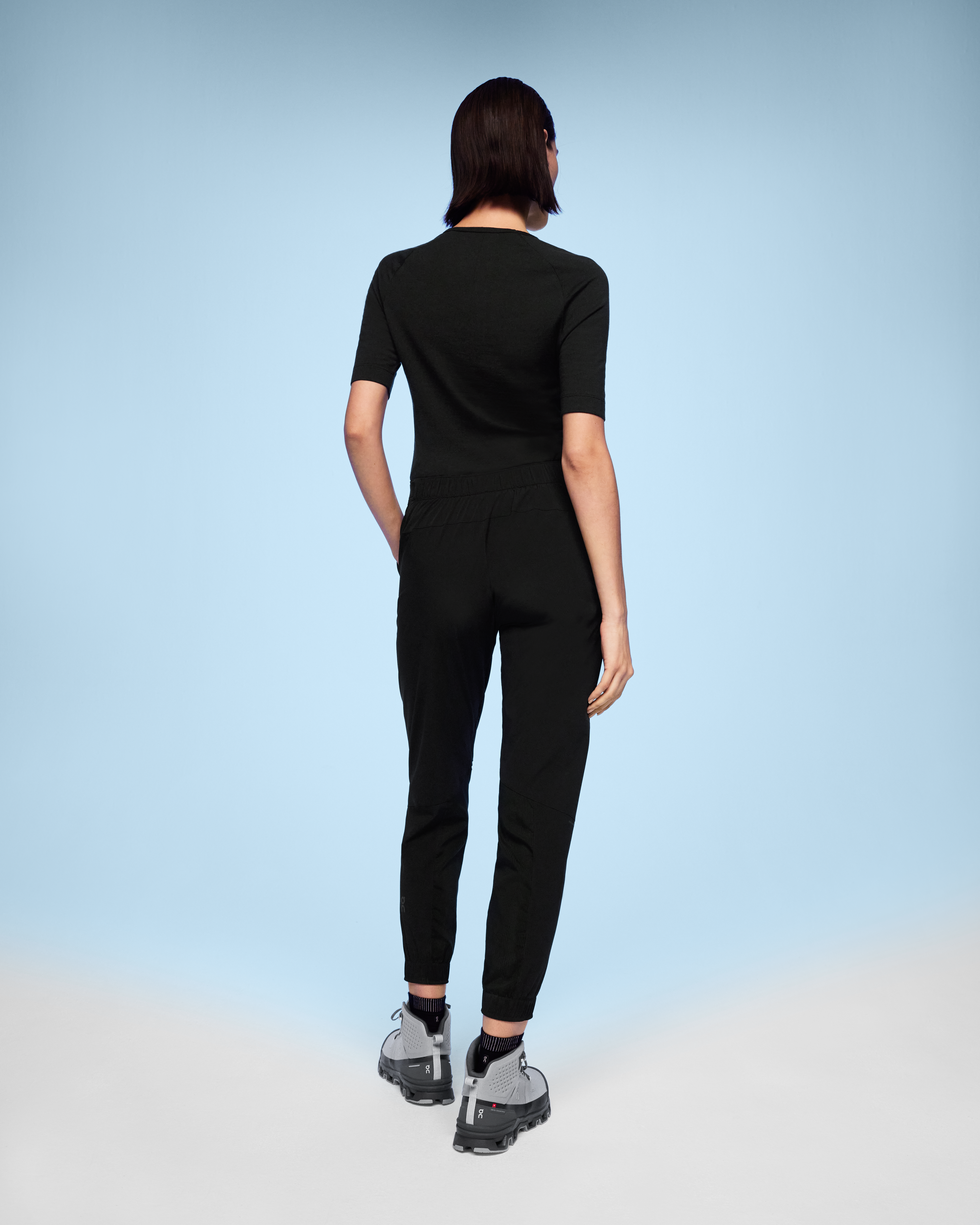On Trek Pants Black Femme Pantalons