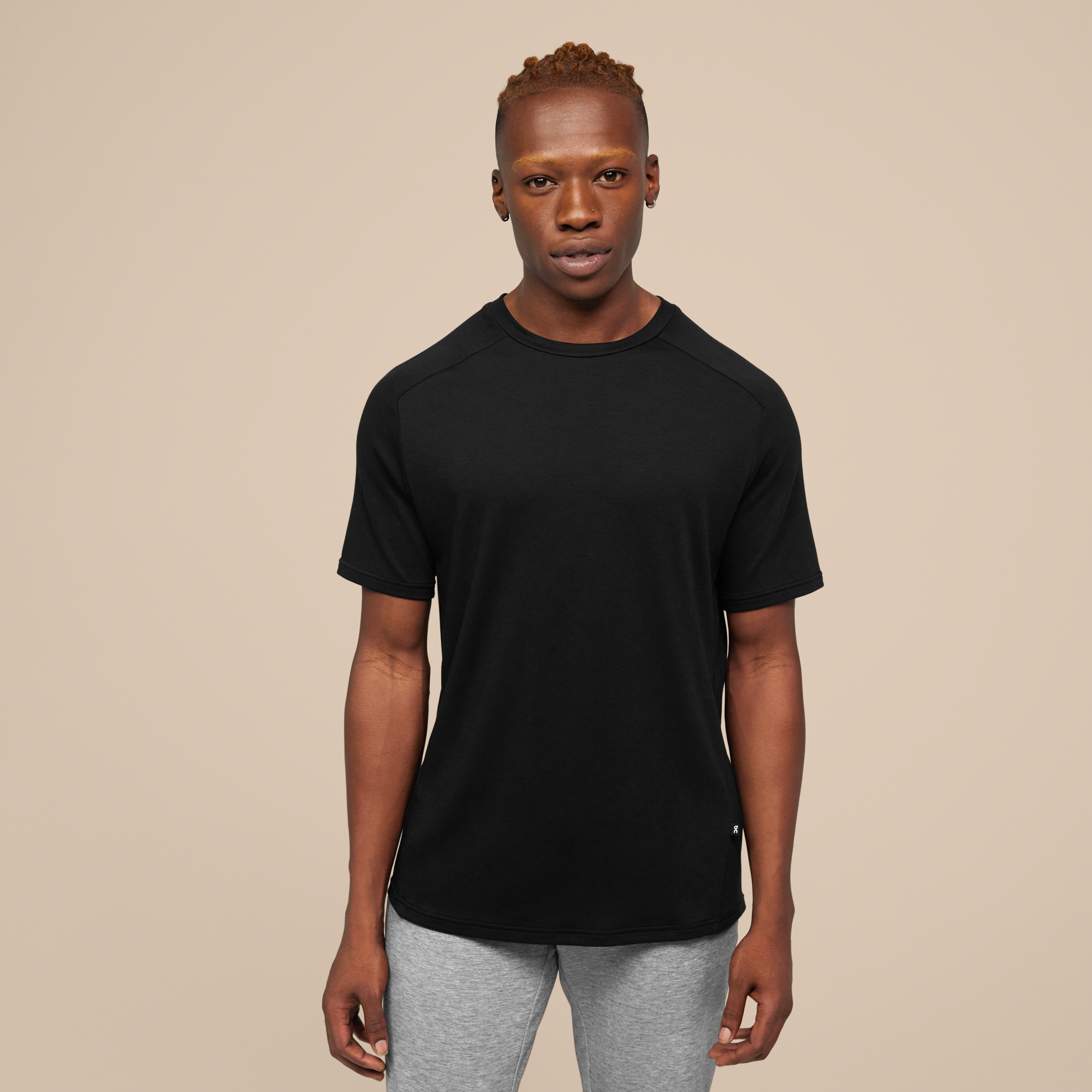 On Focus-T Black Homme – Porter quotidien, training, yoga Hauts et t-shirts