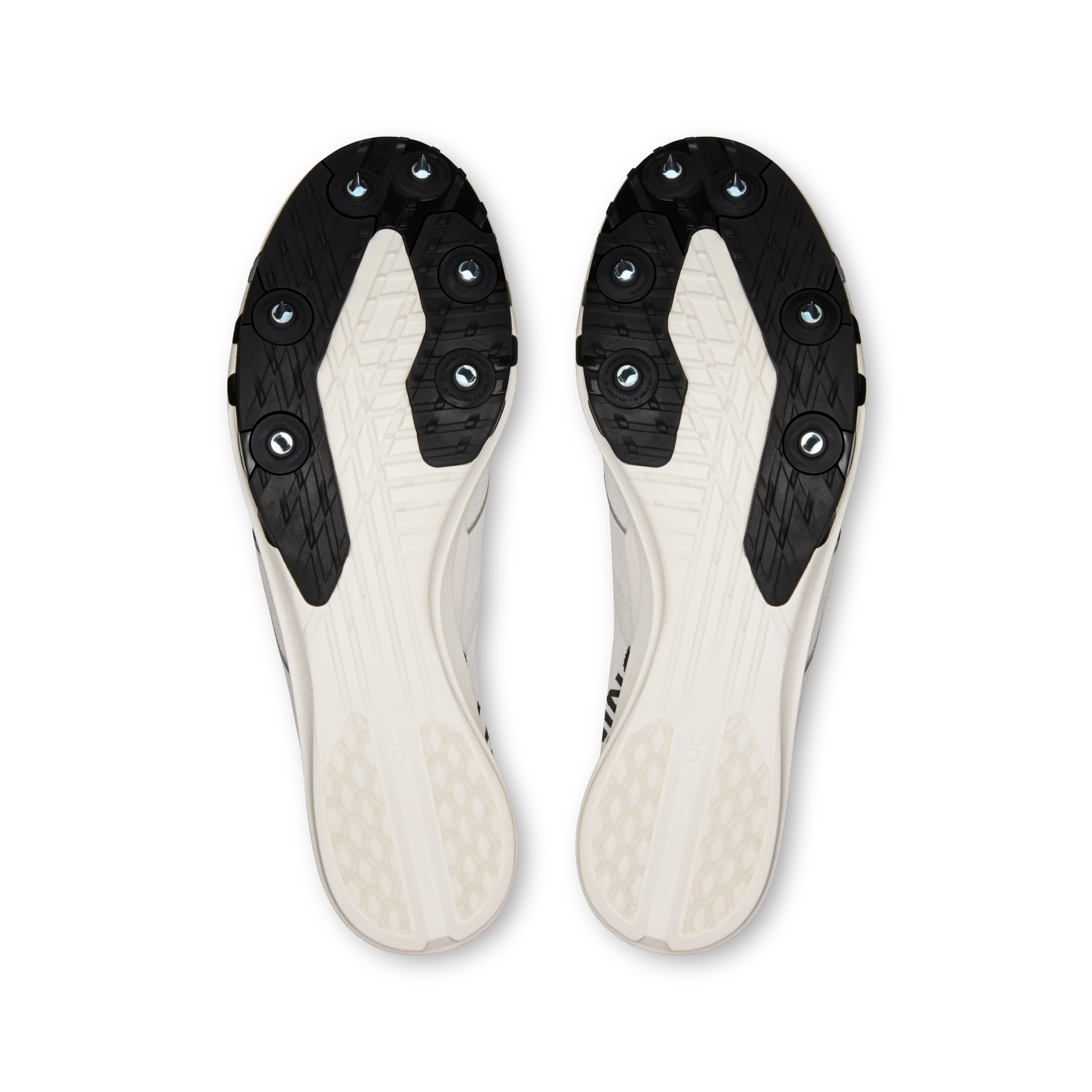 On Cloudspike XC White & Black Homme Athlétisme Chaussures