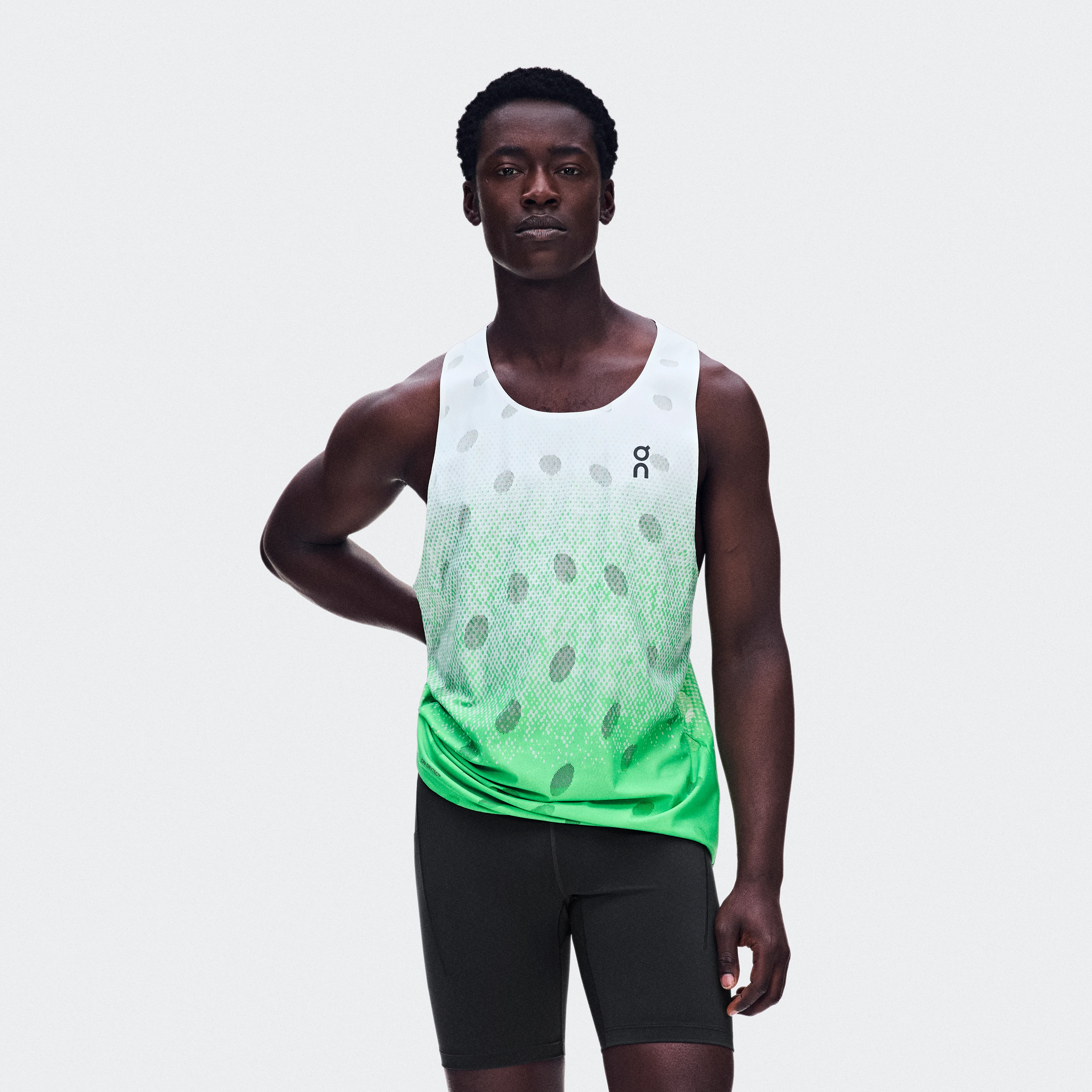 On Zero Tank Breathe Verdite Homme – Entraînement haute performance et compétition Hauts et t-shirts