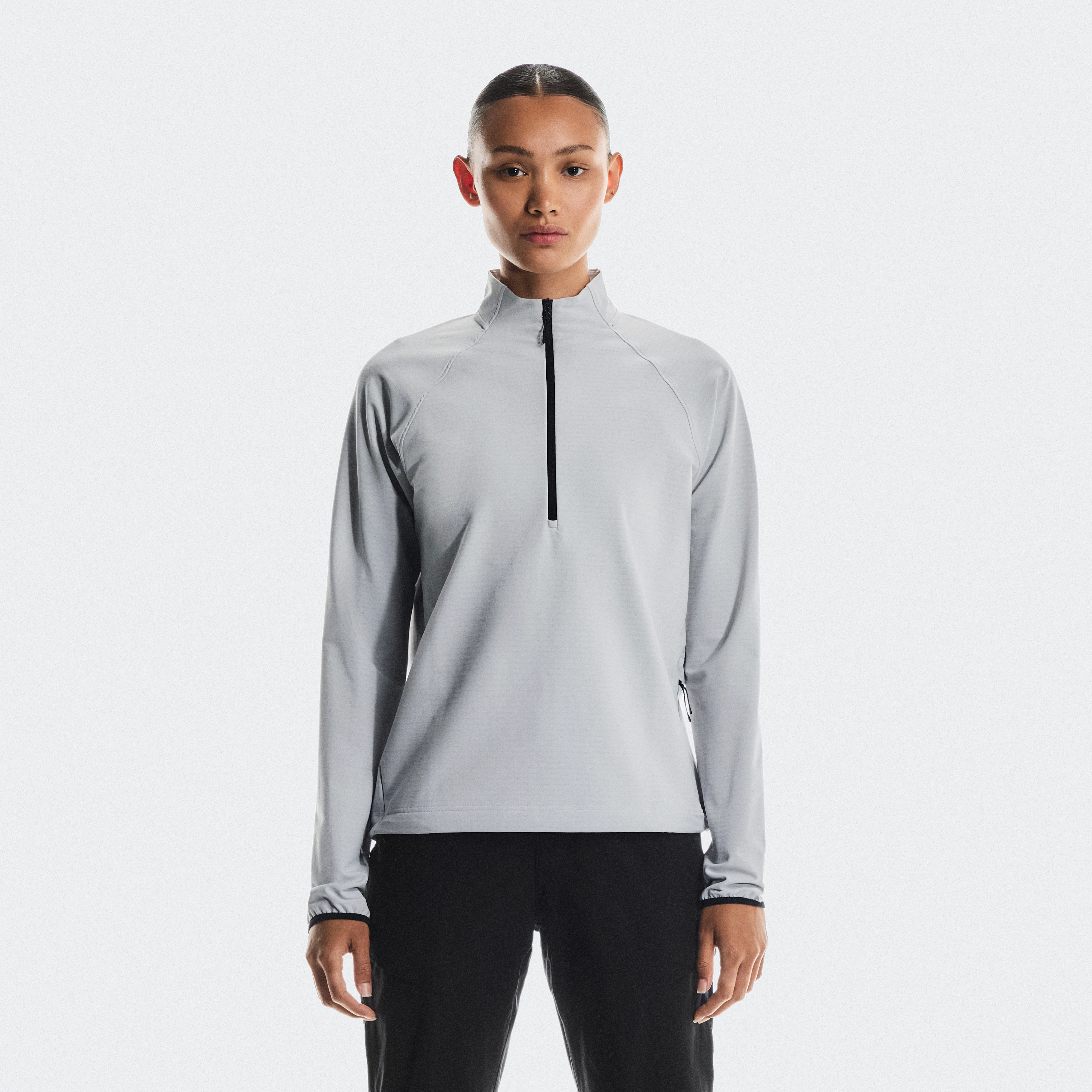 On Trek Quarterzip Glacier Femme – Randonnée, plein air, temps froid Sweats à capuche et sweats