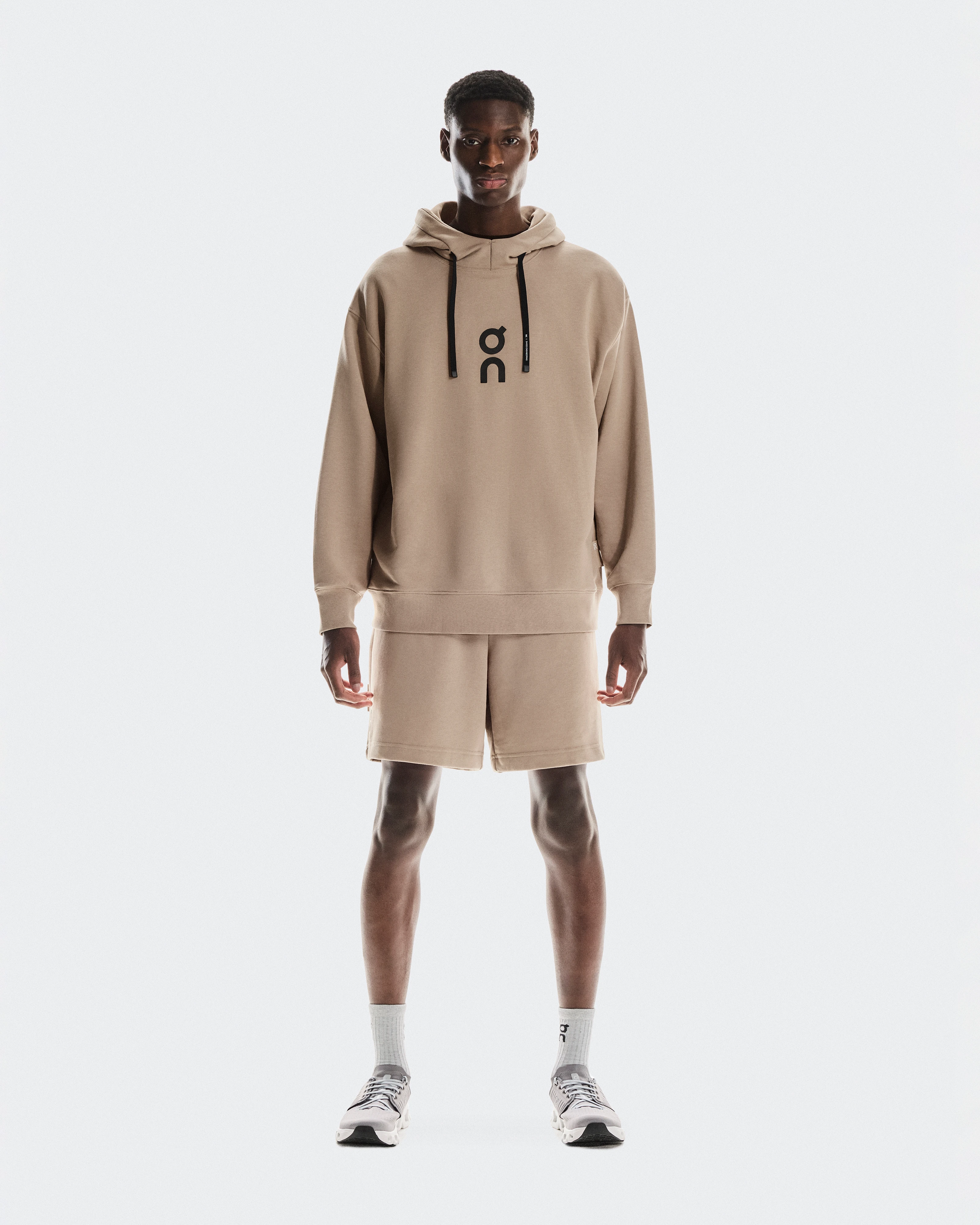 On Club Hoodie Desert Homme Sweats à capuche et sweats