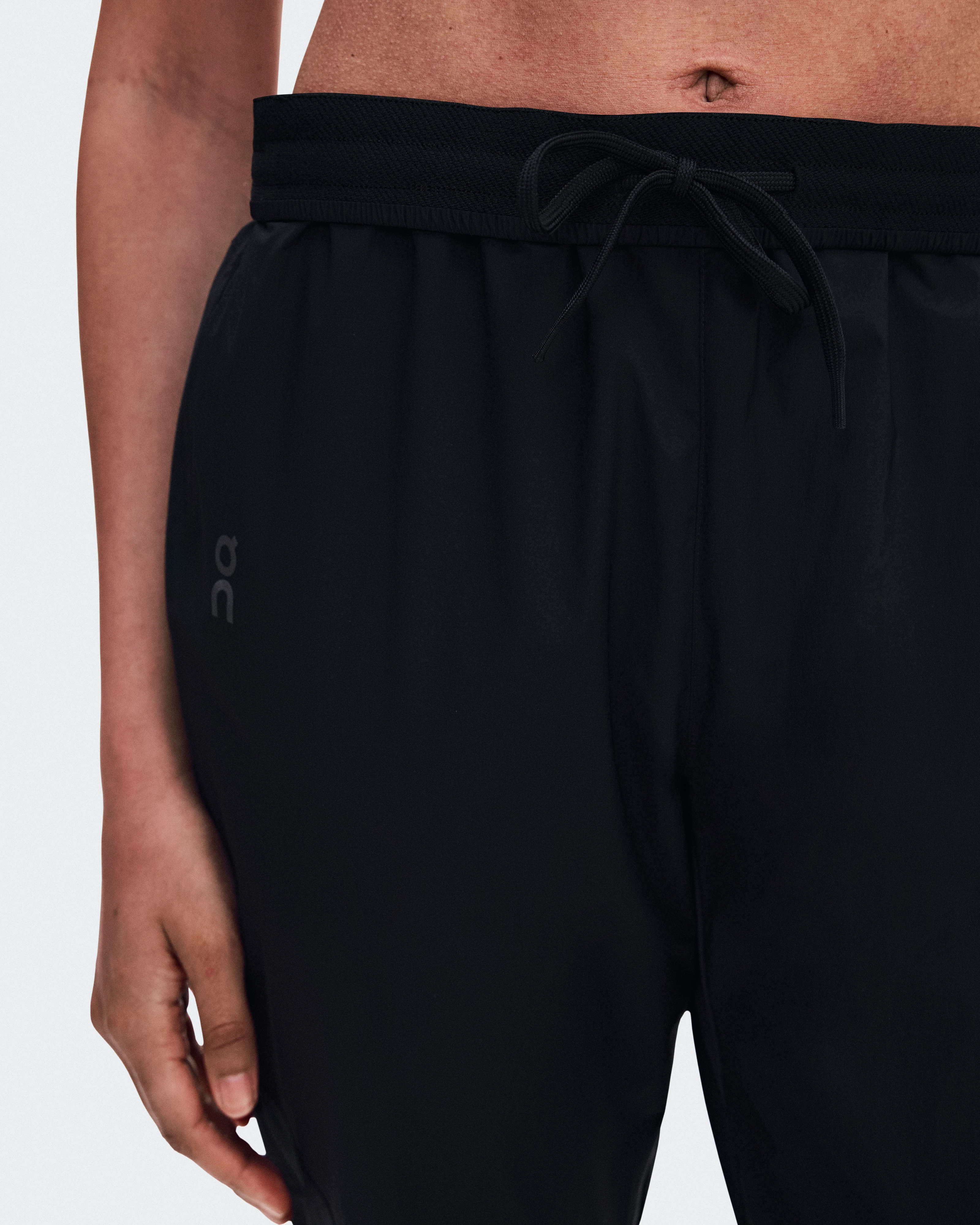 On Weather Pants Black Femme Pantalons
