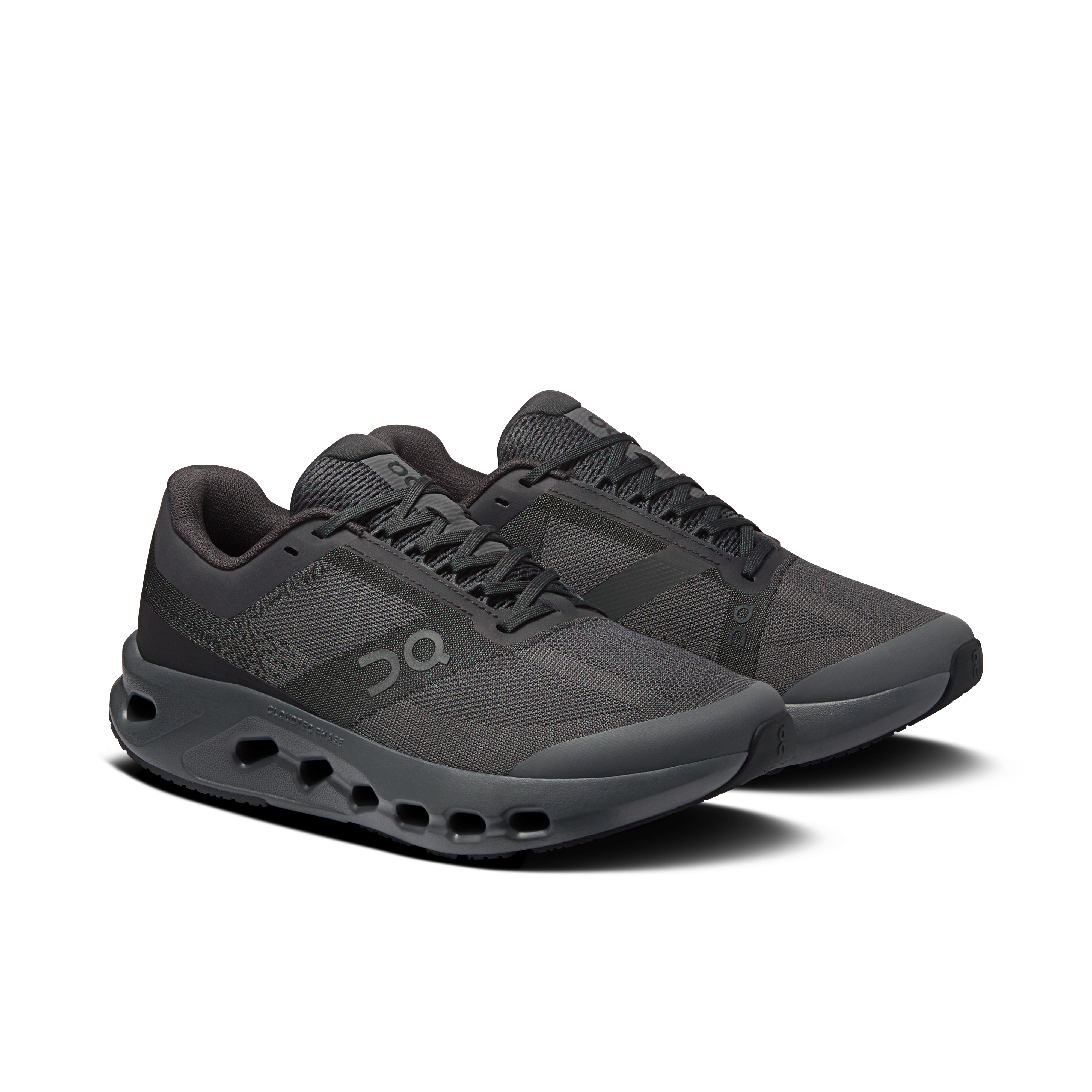 On Cloudsurfer Youth Black & Eclipse Ados Running sur route Chaussures