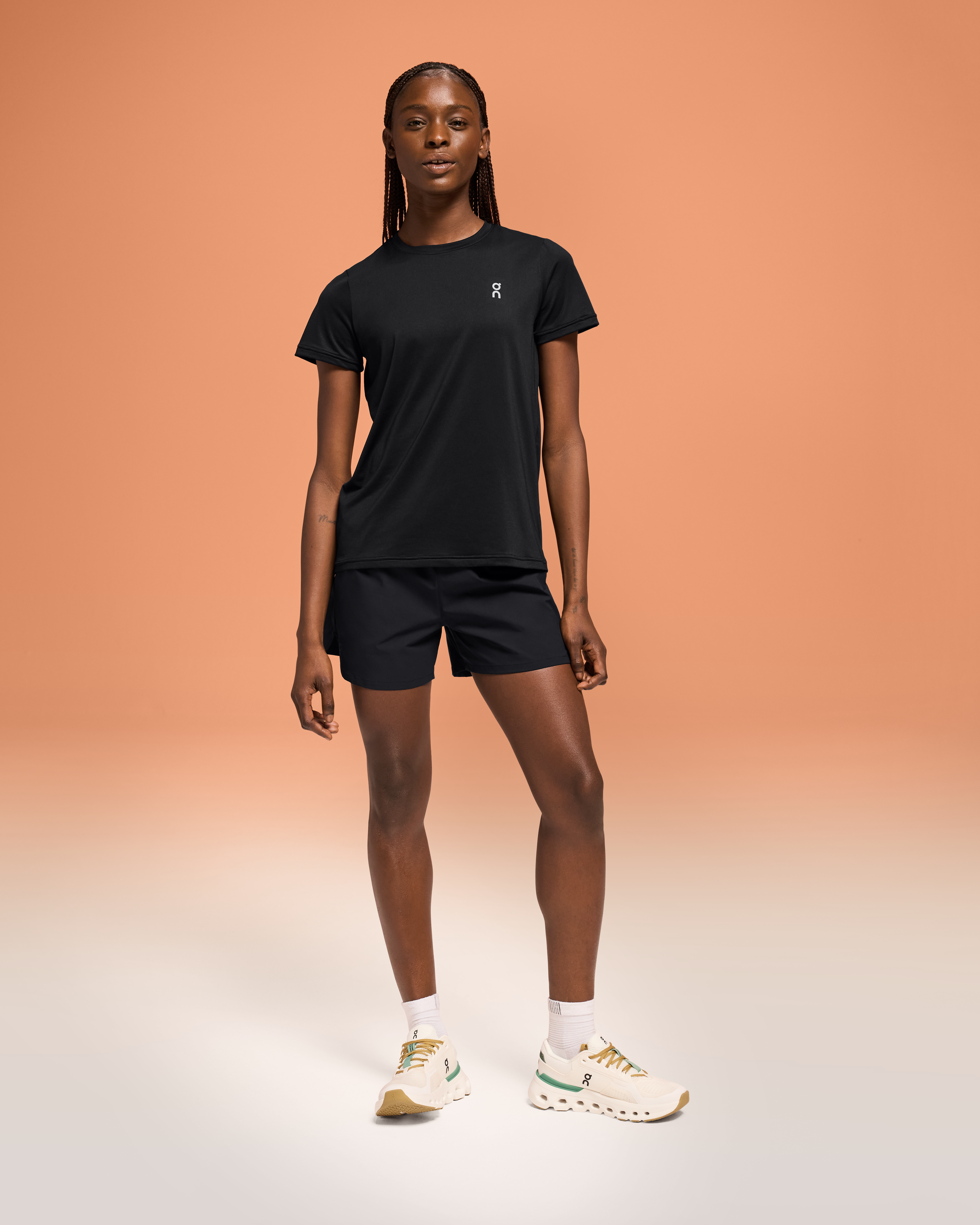 On Core-T Black Femme Hauts et t-shirts