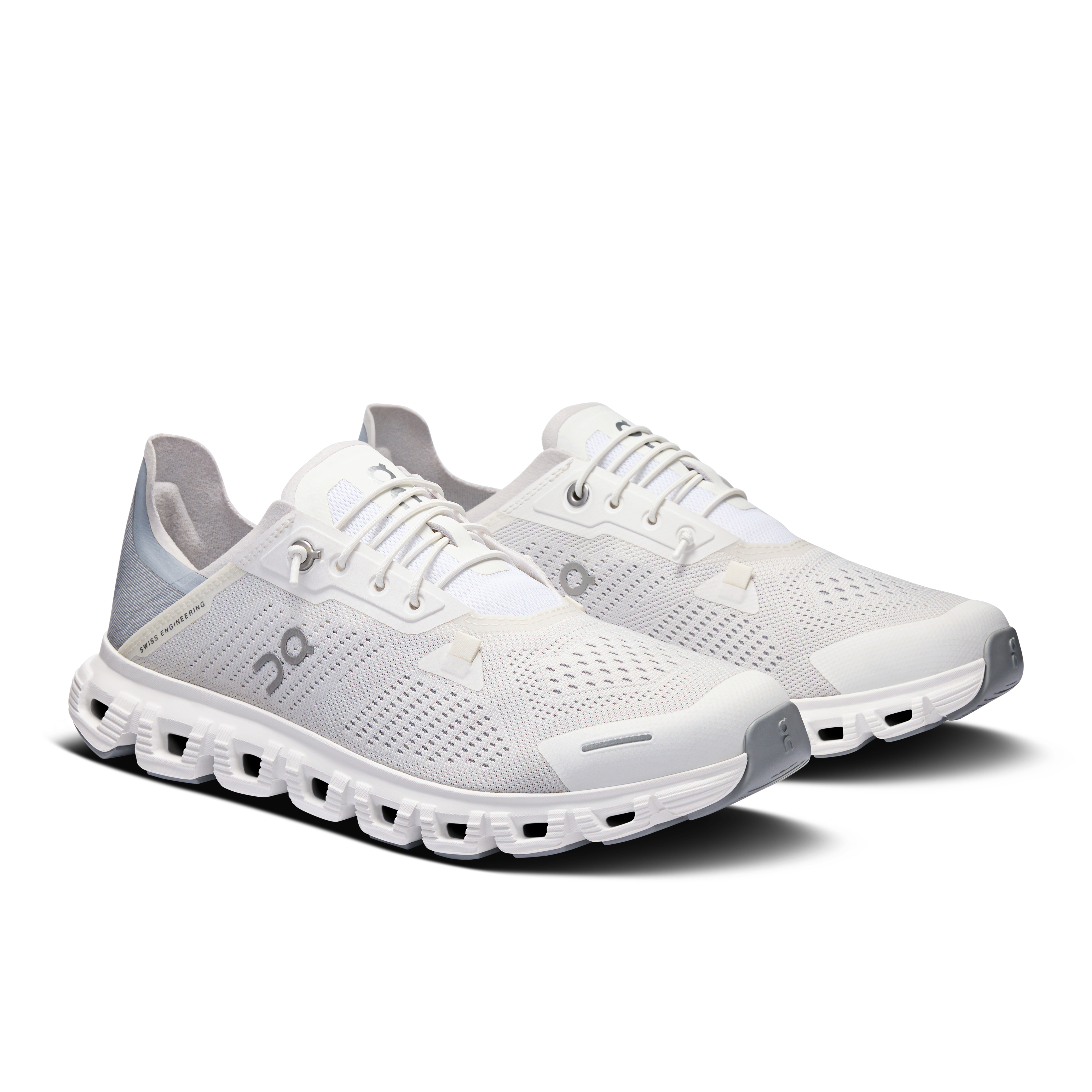 On Cloud 6 Coast White & Glacier Femme Active Life Chaussures