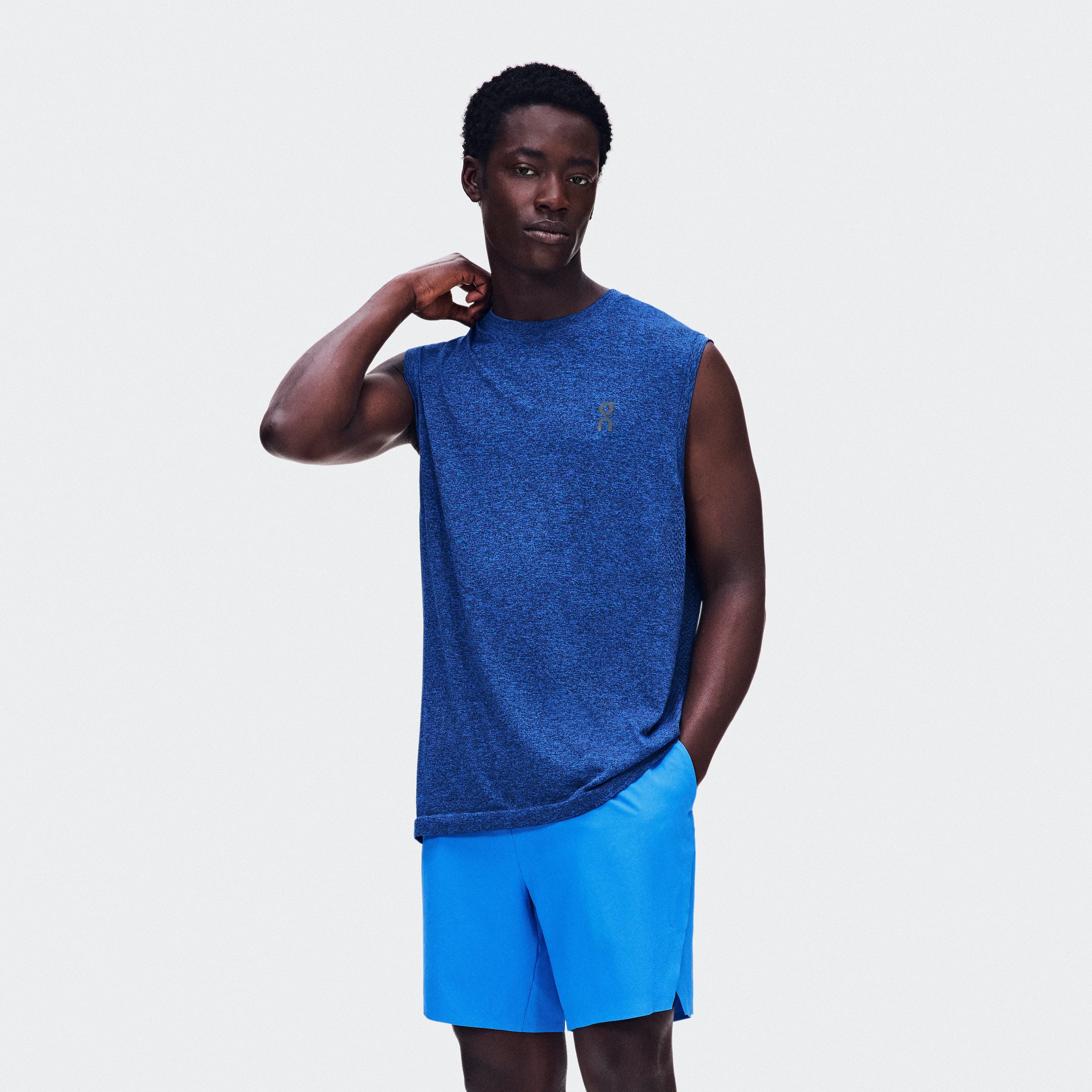On Train Flex Tank Jay Heather Homme – Training haute intensité Hauts et t-shirts