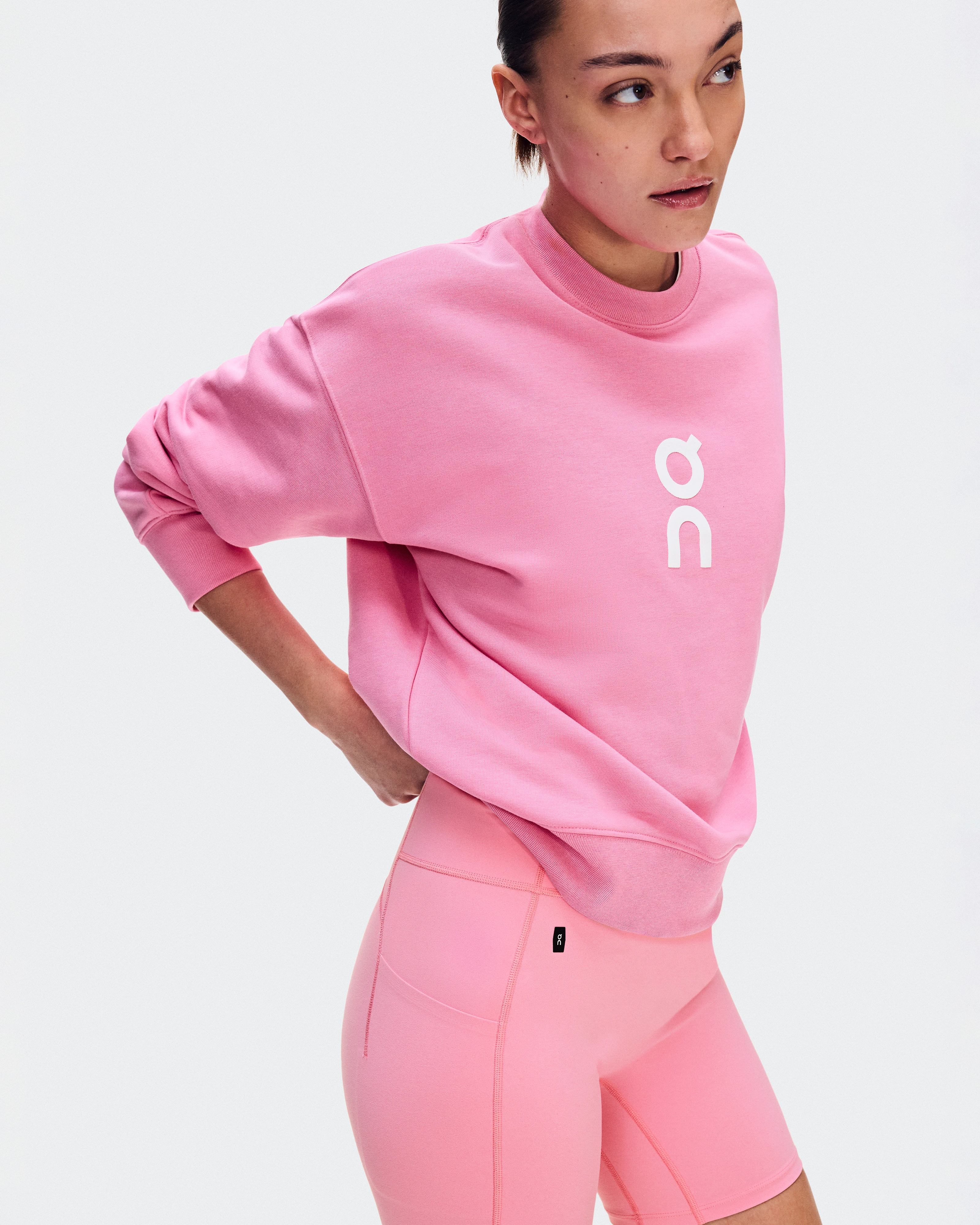 On Club Crew Bubblegum Femme Sweats à capuche et sweats