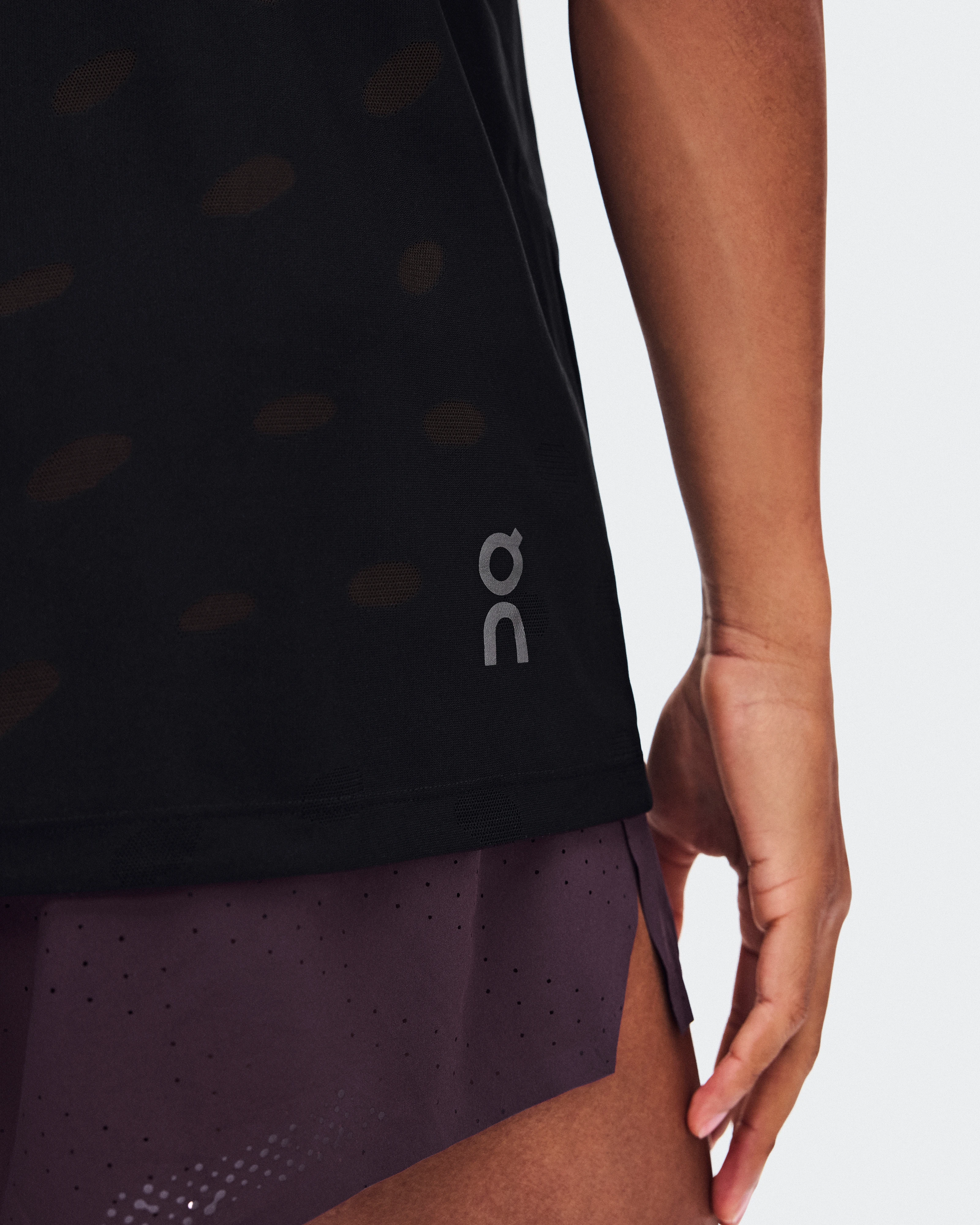 On Zero Tank Breathe Black Homme Hauts et t-shirts