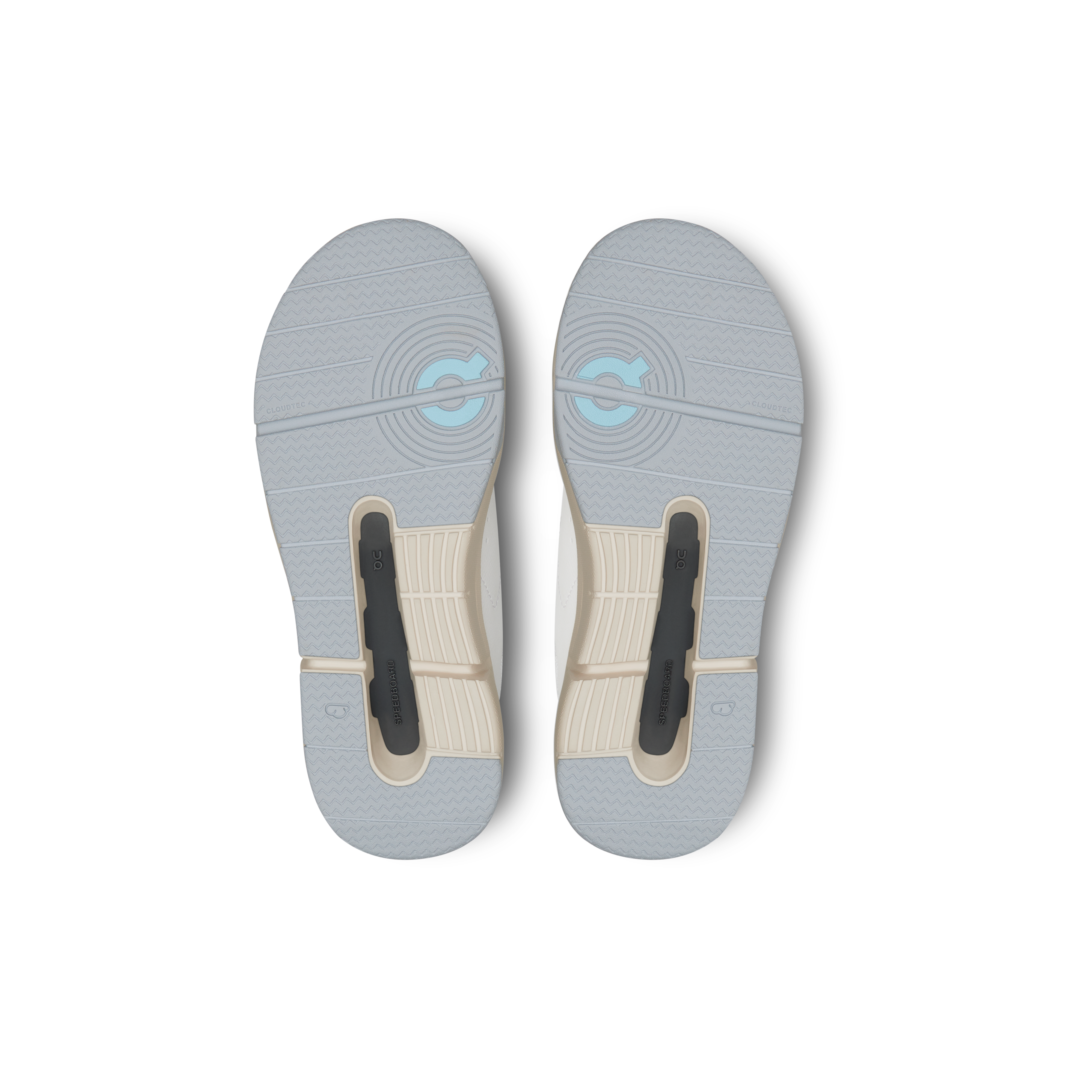 On THE ROGER Kids White & Glacier Enfant Active Life Chaussures