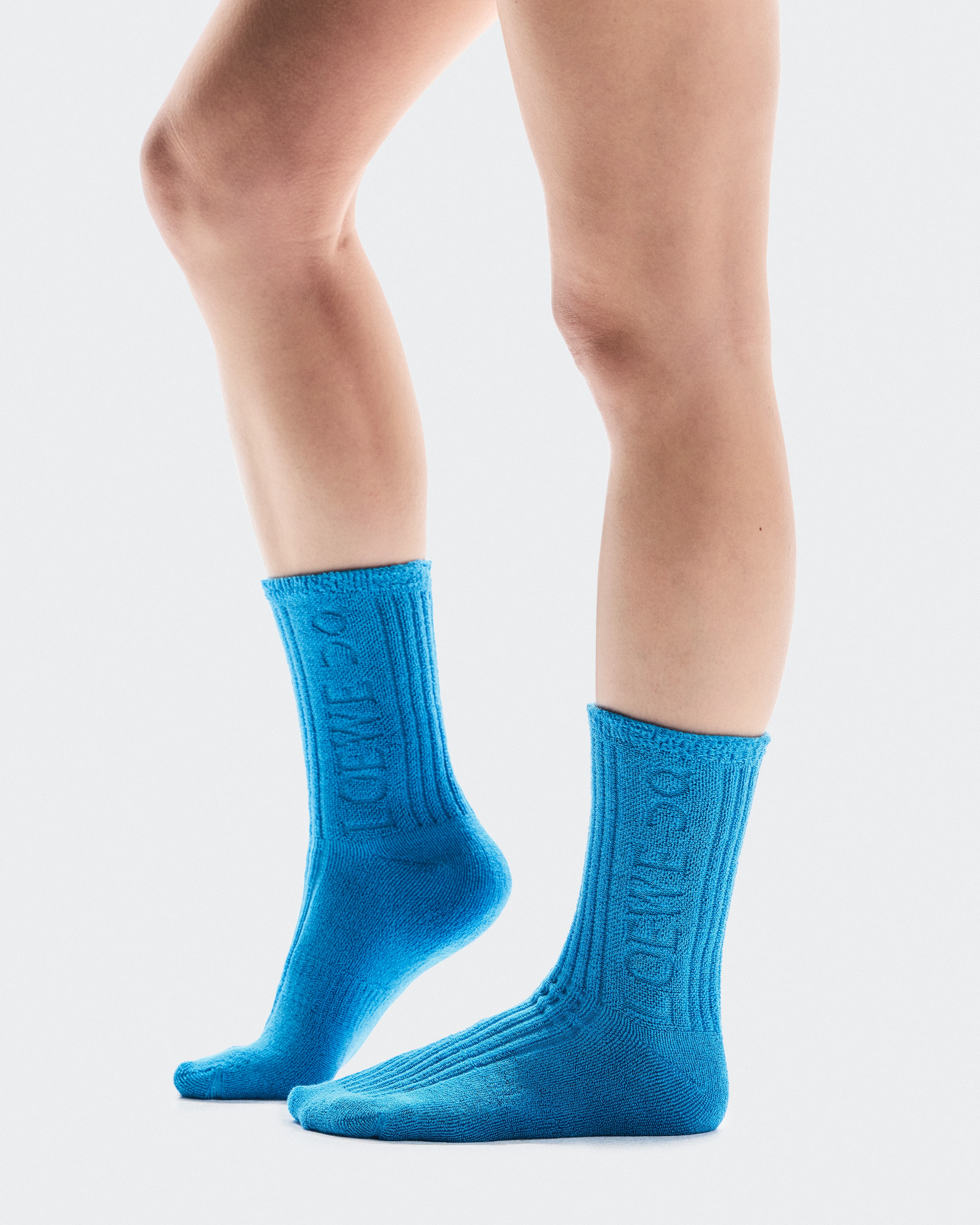 On Socks LOEWE Blue Unisexe Chaussettes
