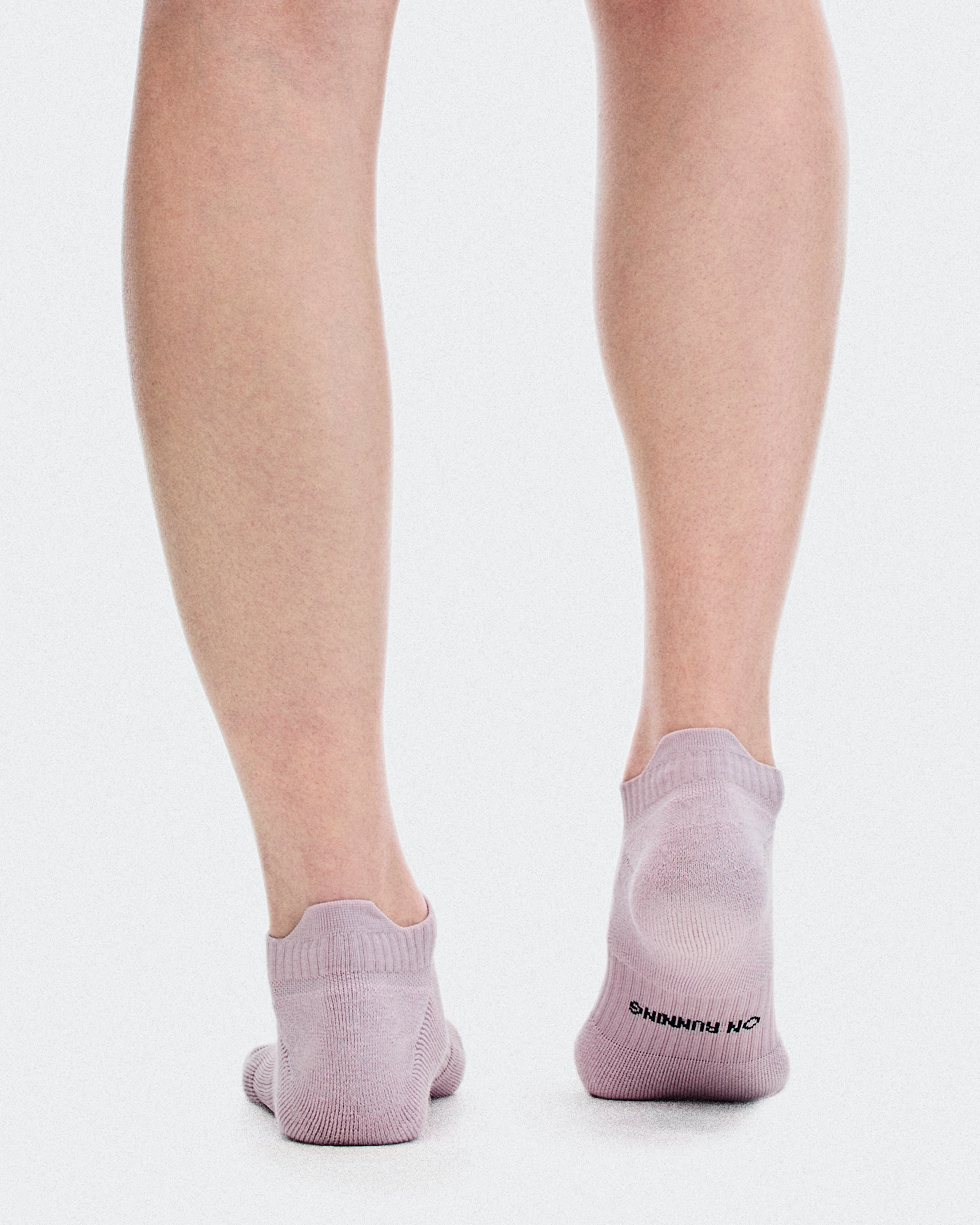 On Core Run Sock Low 2P Foxglove & Mallow Unisexe Chaussettes