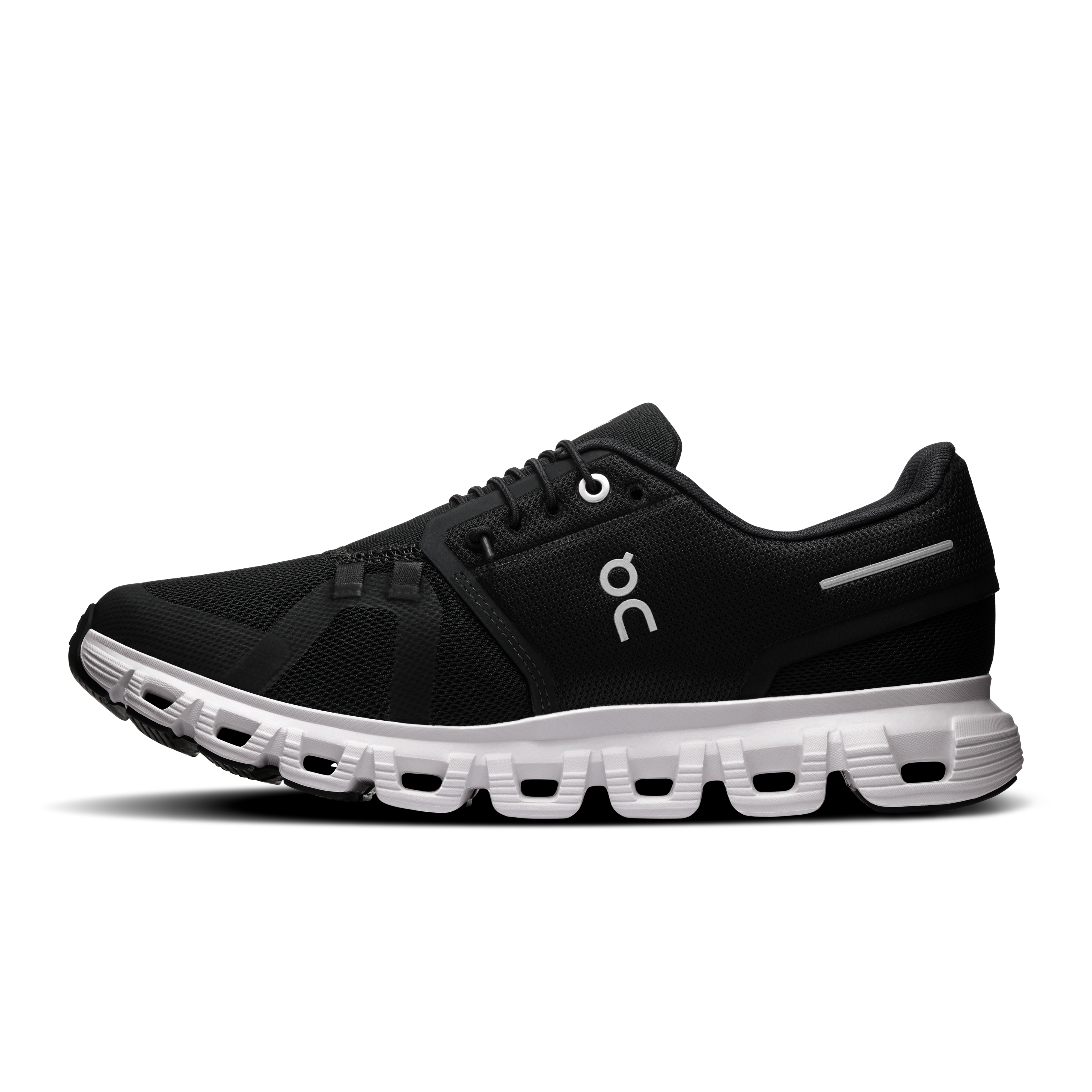 On Cloud 6 Wide Black & White Femme Active Life Chaussures