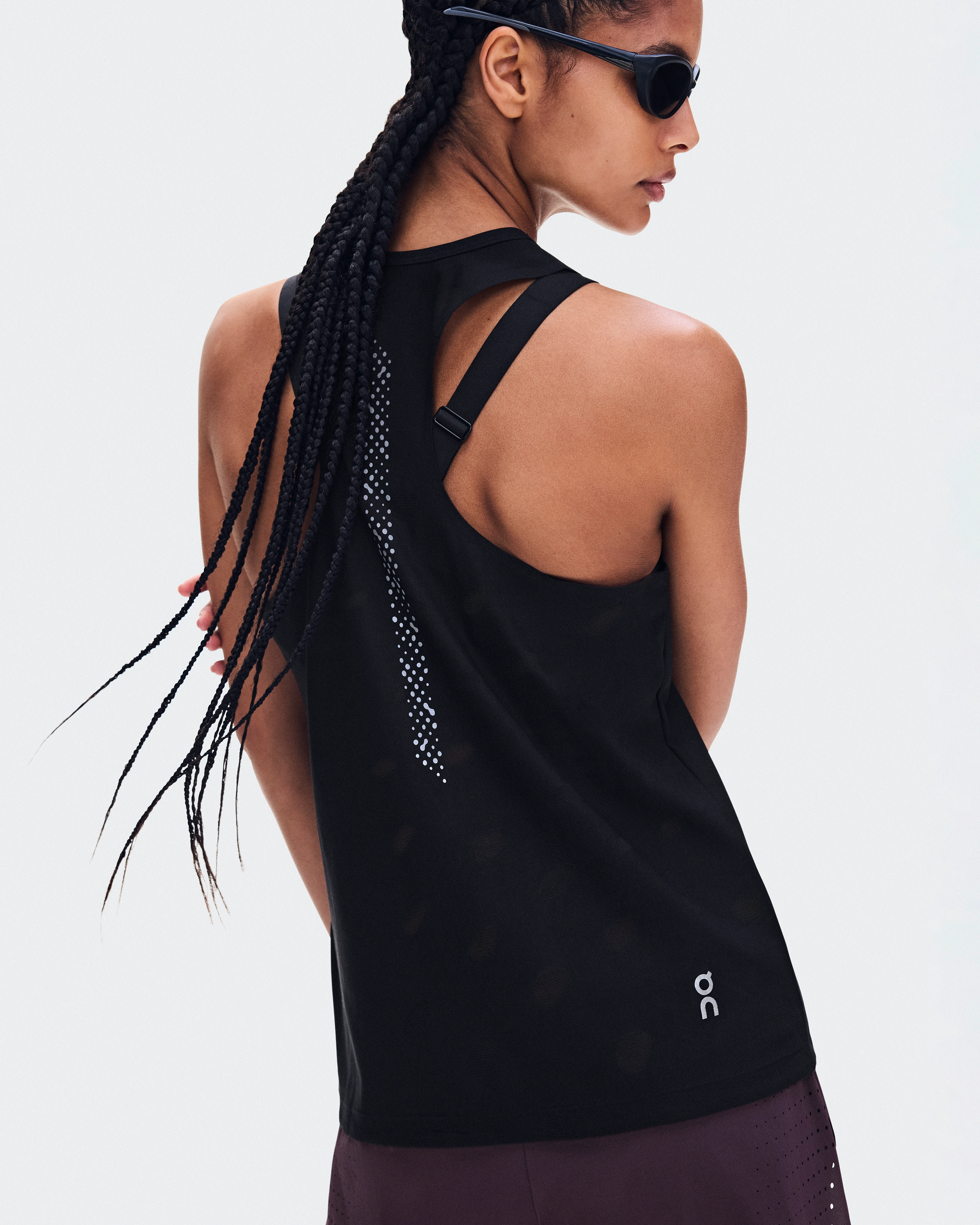 On Zero Tank Breathe Black Femme Hauts et t-shirts