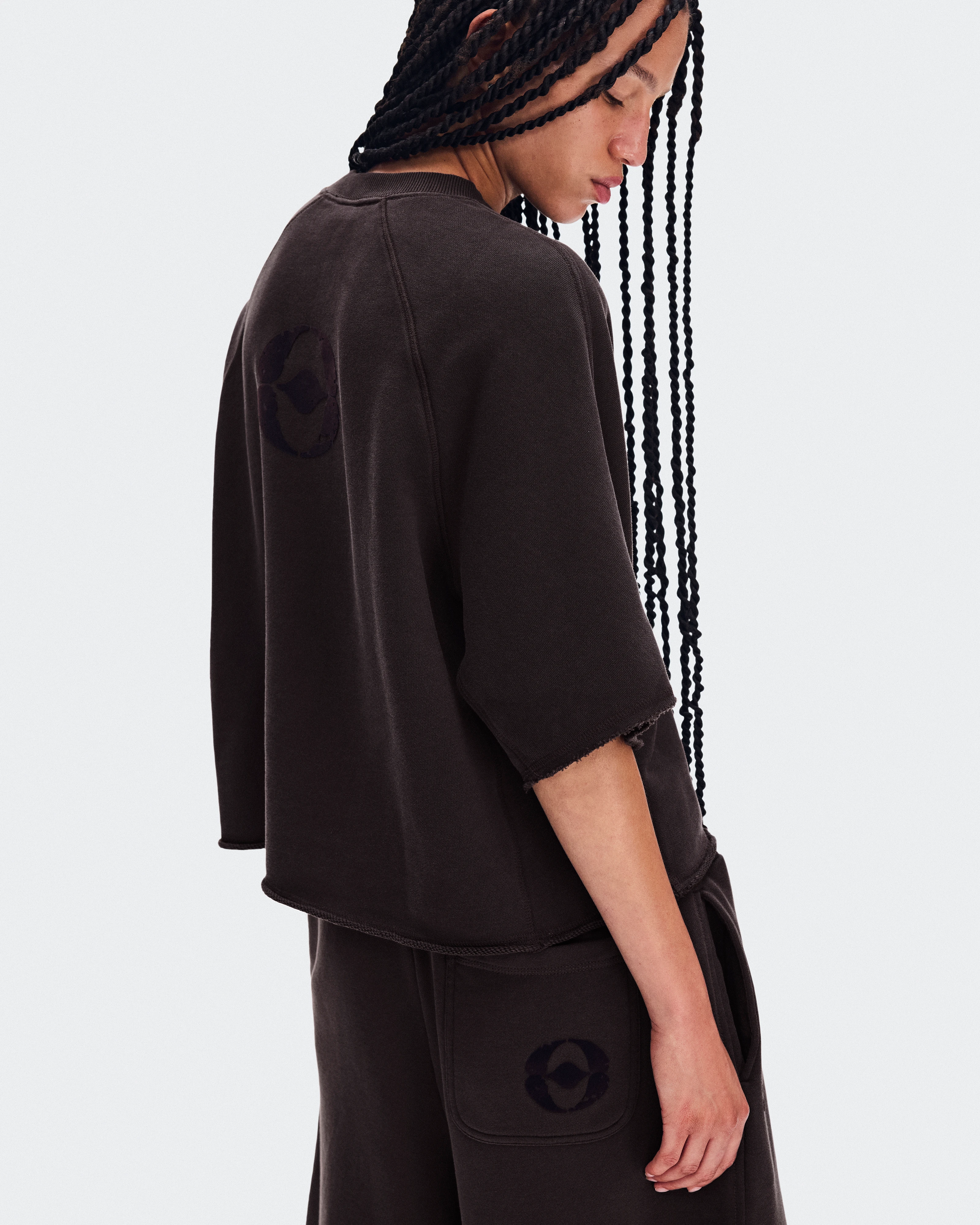 On Club Collective-T FKA Espresso Femme Hauts et t-shirts