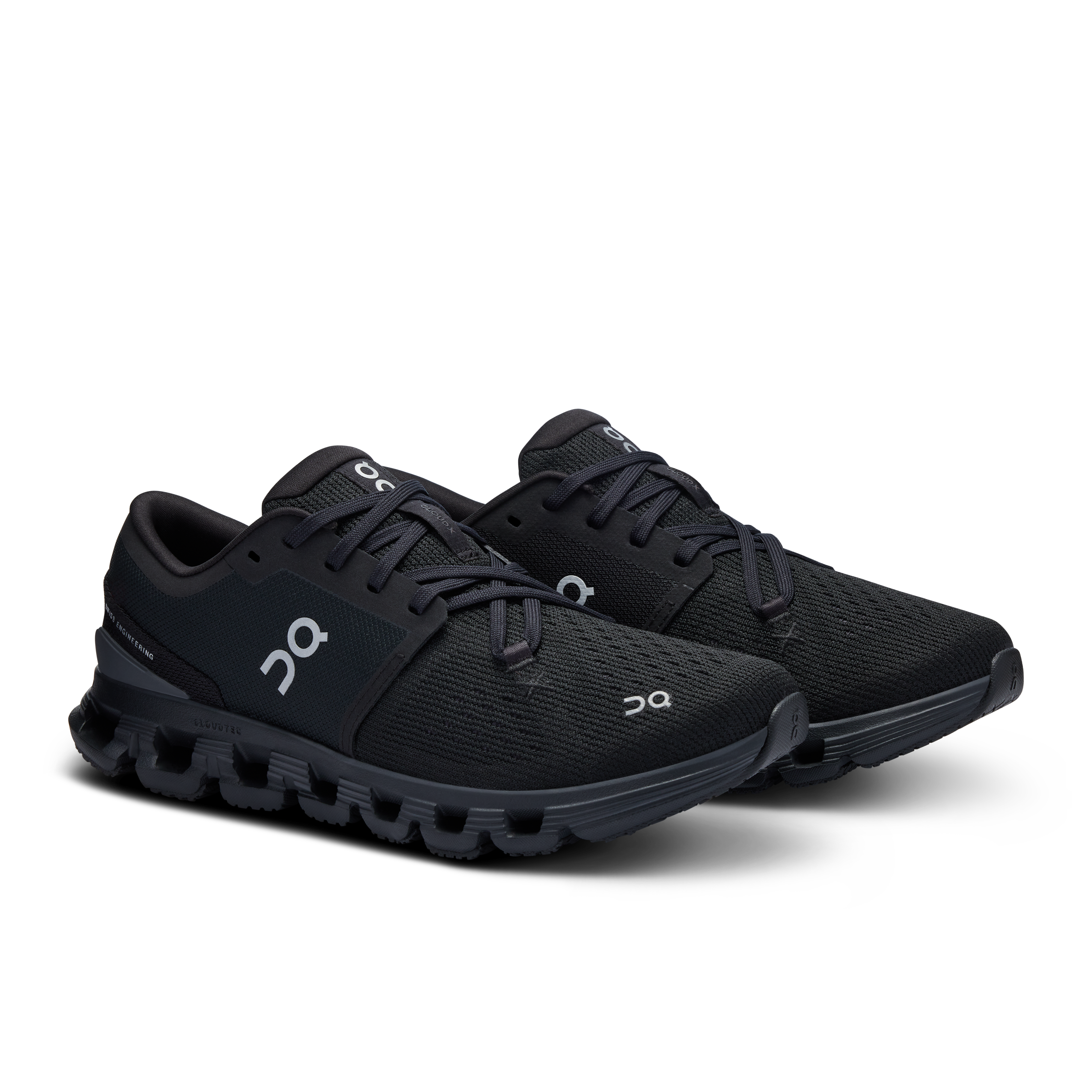 On Cloud X 4 Black & Eclipse Femme training_shoes Chaussures