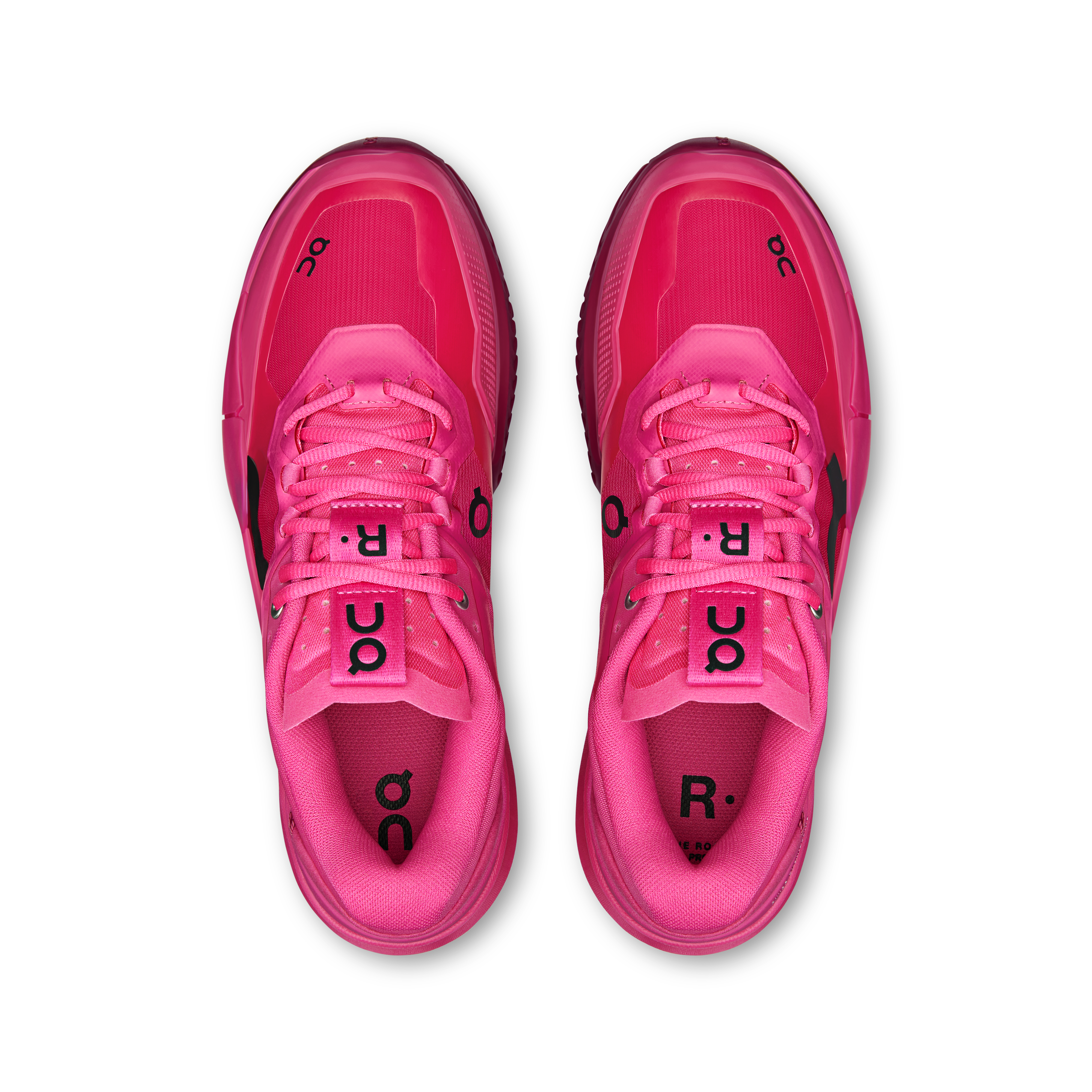 On THE ROGER Pro 2 Pink & Grenadine Homme Tennis Chaussures
